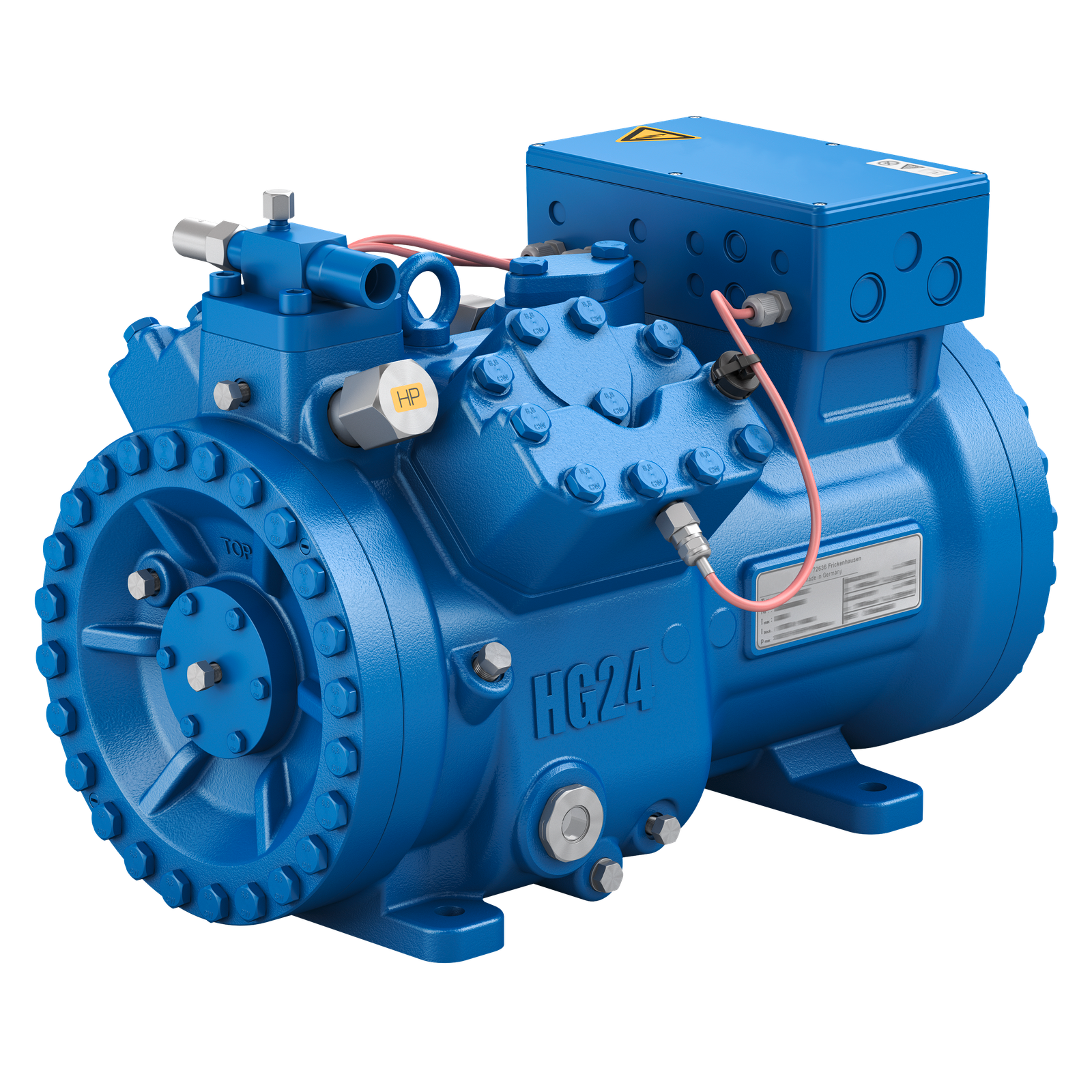 BOCK HGX24/55-4 S CO₂ T Yarı Hermetik Pistonlu Kompresör