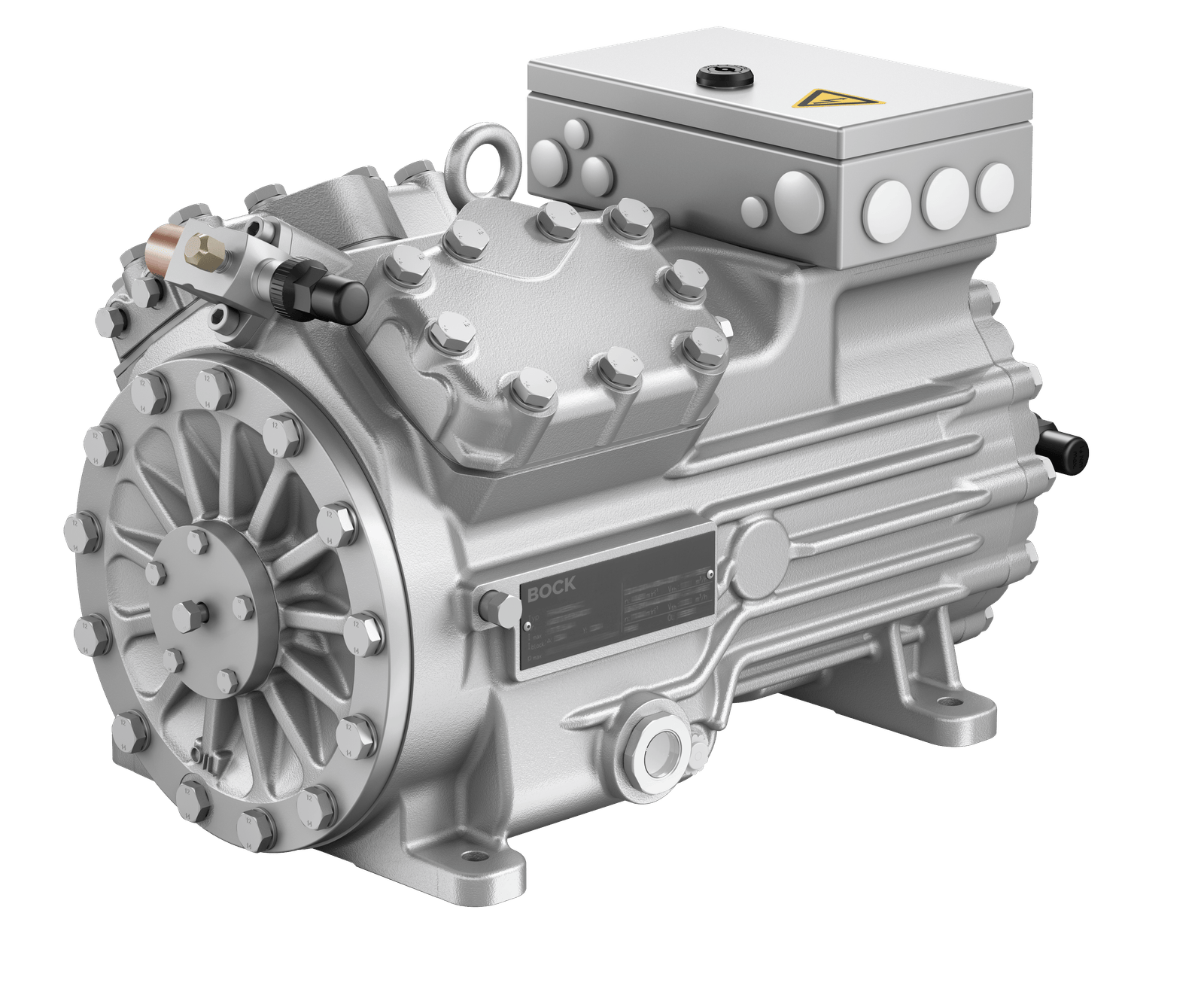BOCK HGX34(e)/170-4 S CO₂ Yarı Hermetik Pistonlu Kompresör