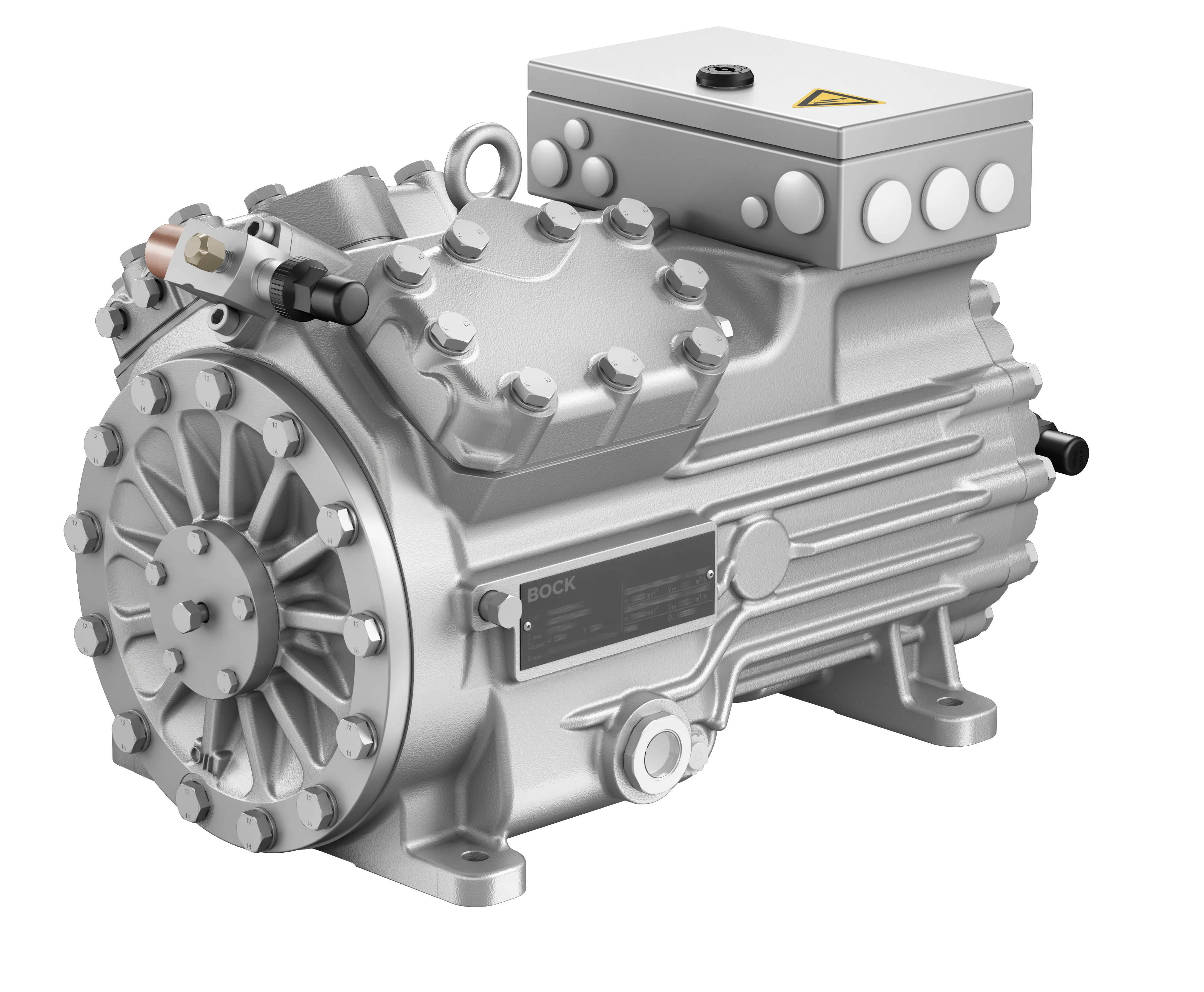 BOCK HGX34(e)/210-4 S CO₂ Semi-Hermetic Reciprocating Compressor
