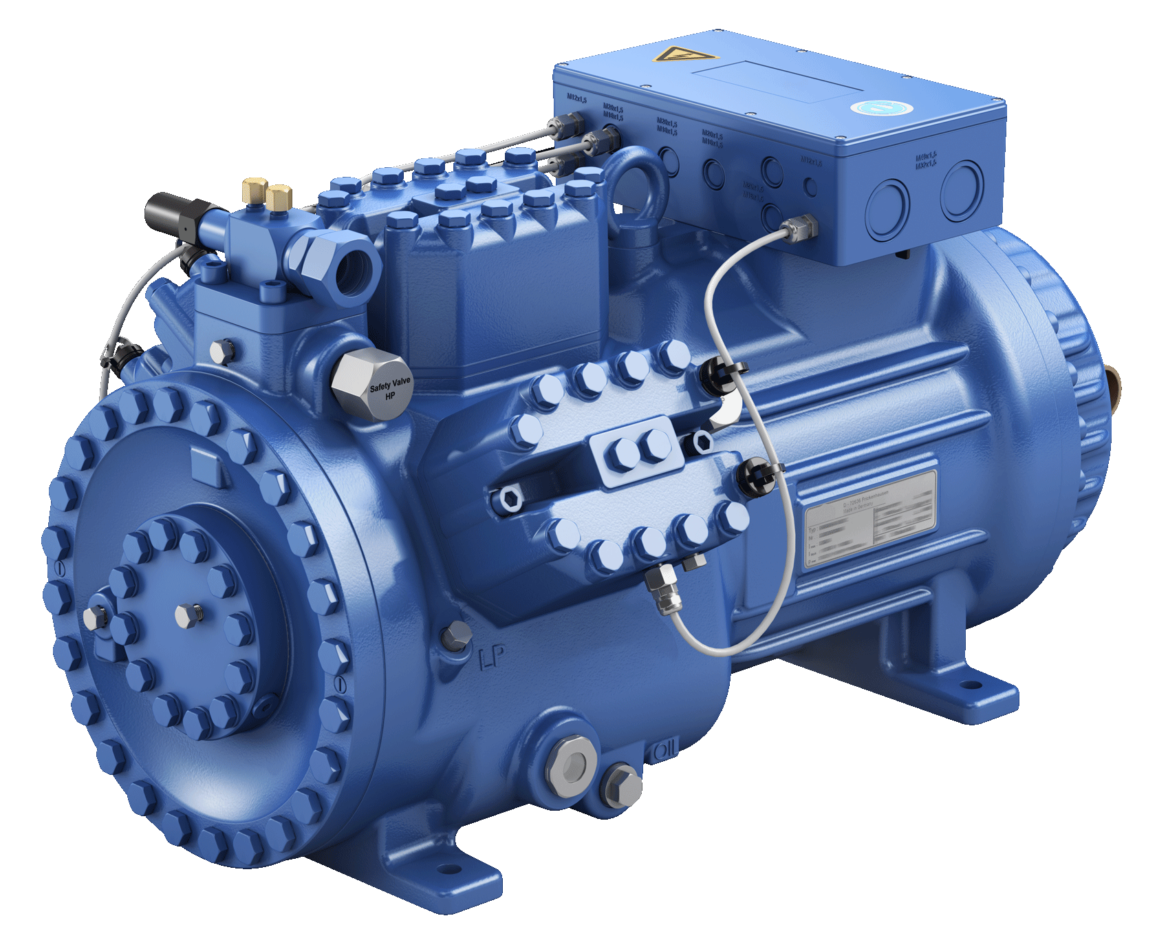 BOCK HGX46/440-4 ML CO2 T Yarı Hermetik CO₂ Kompresör