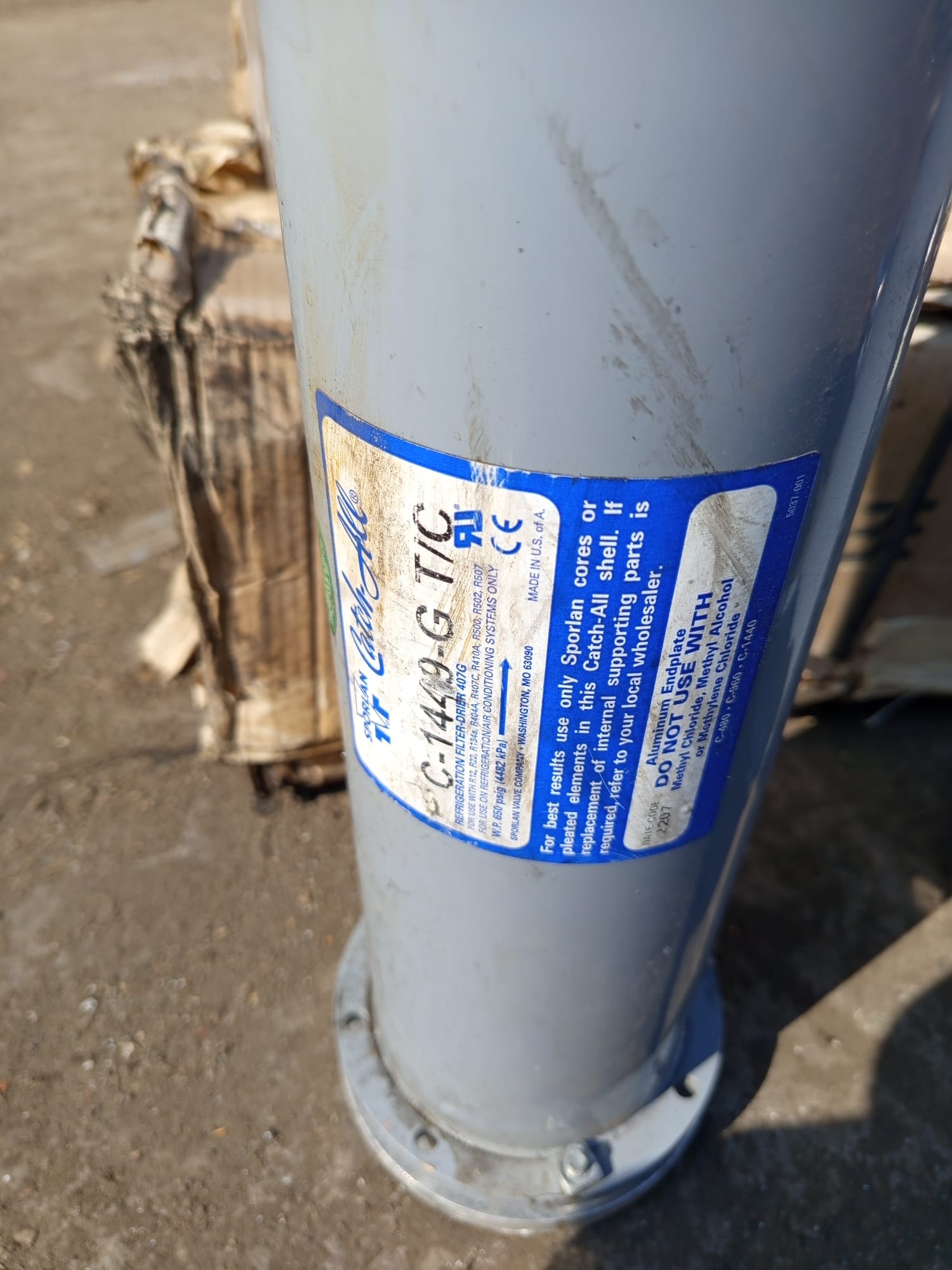 Sporlan Catch-All C-1449-G TC Refrigeration Filter-Drier - Görsel 2