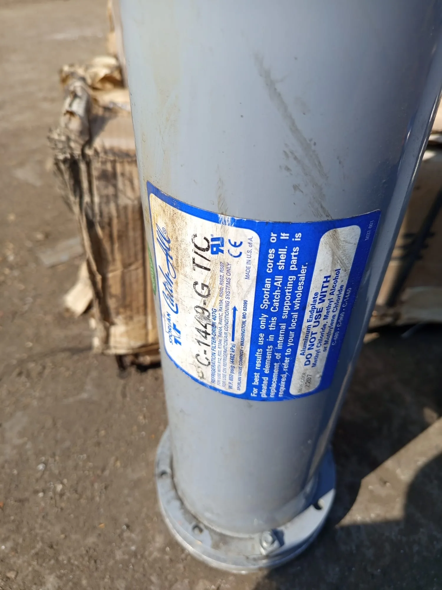 Sporlan Catch-All C-1449-G TC Refrigeration Filter-Drier - G&ouml;rsel 2