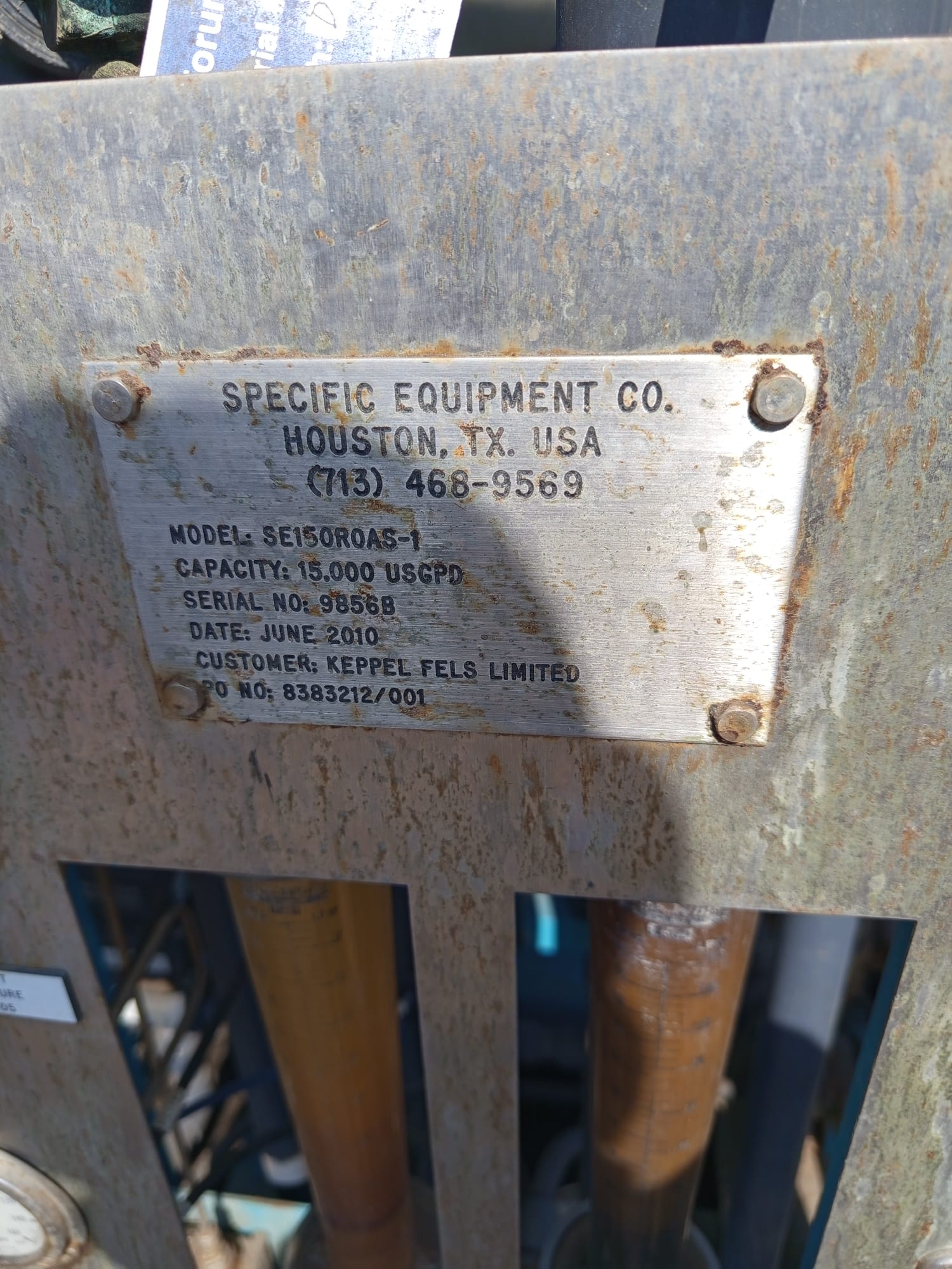 SE150ROAS-1 Ters Ozmoz Su Yapıcı Sistemi