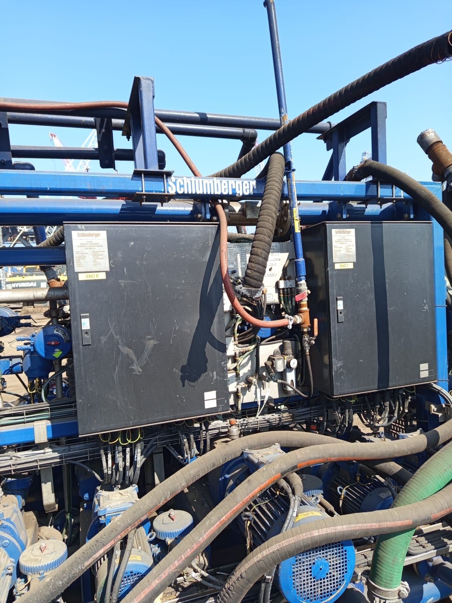 Schlumberger CFCS Çimento Prosesi Kontrol ve Gözetim Ünitesi