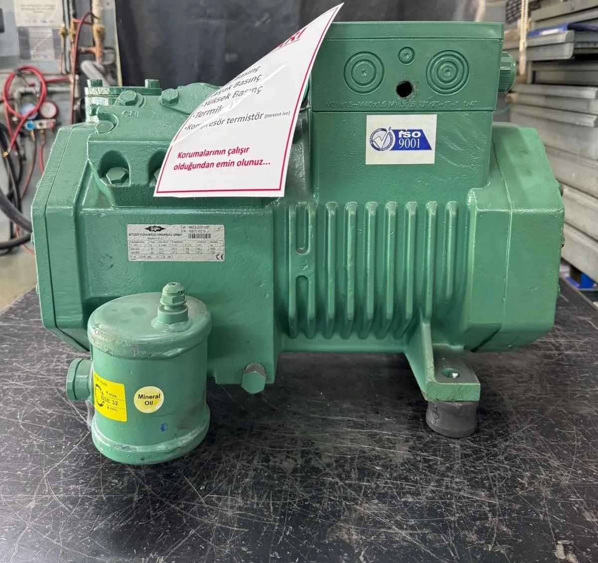 Bitzer 4NES-20Y-40P Kompres&ouml;r