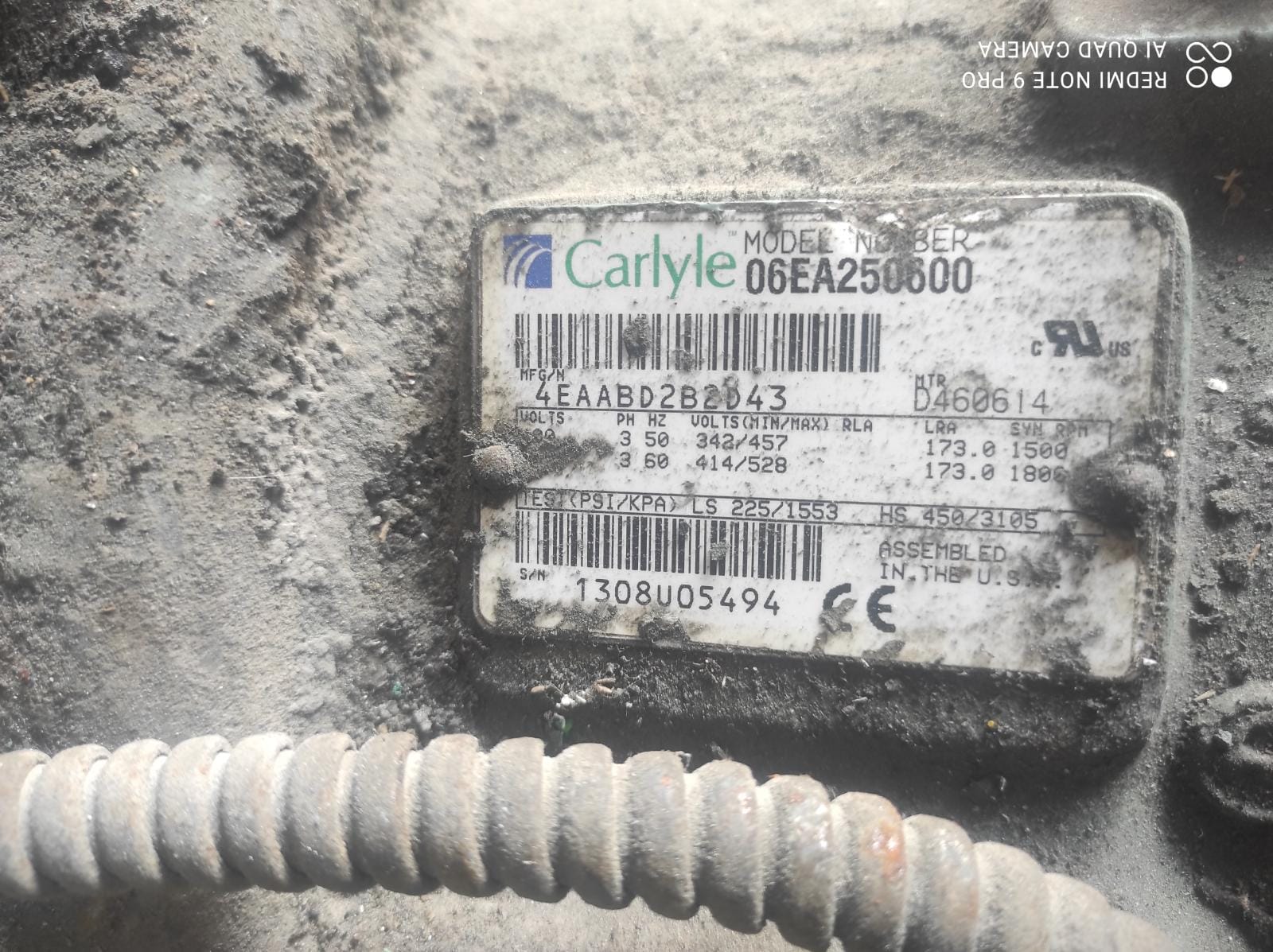 Carlyle 06EA250600 Kompresör - Görsel 2