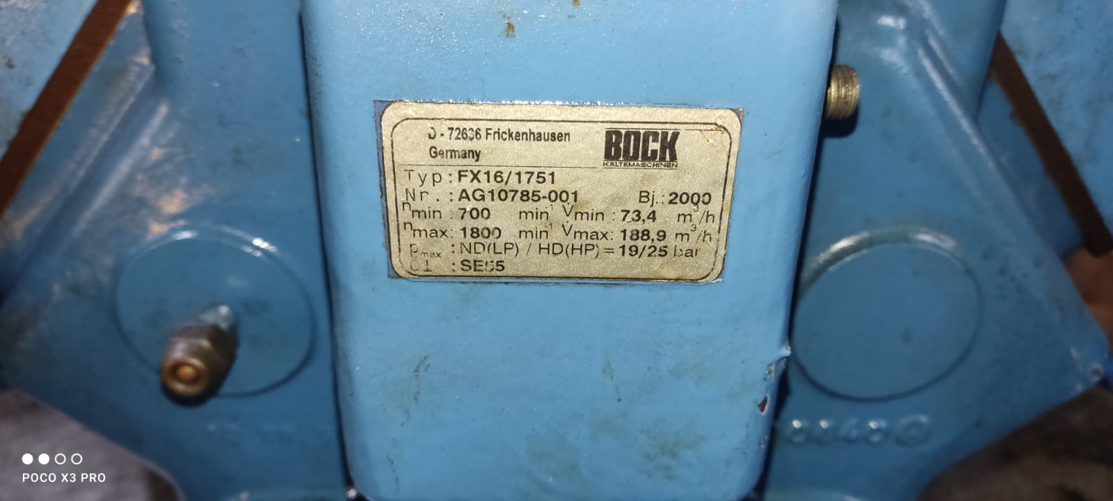 BOCK FX16/1751 Kompresör - Görsel 2