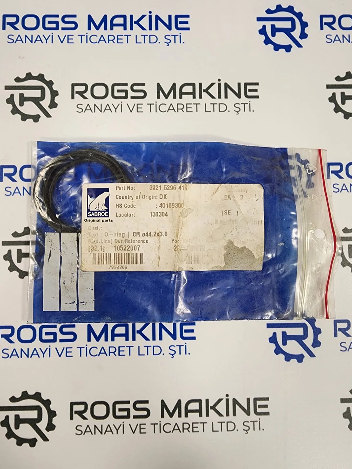 Sabroe O-Ring 3921 5296-414