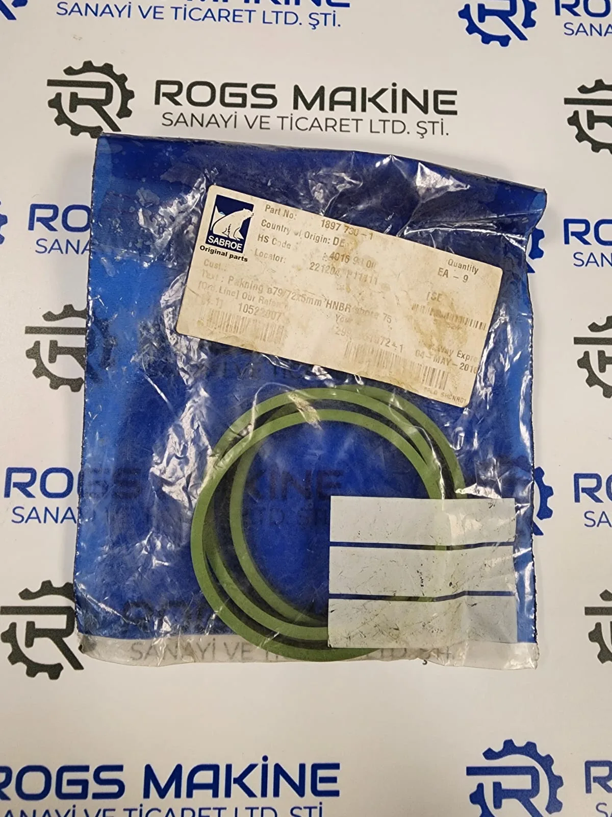 Sabroe Sealing Element 1897 730-1
