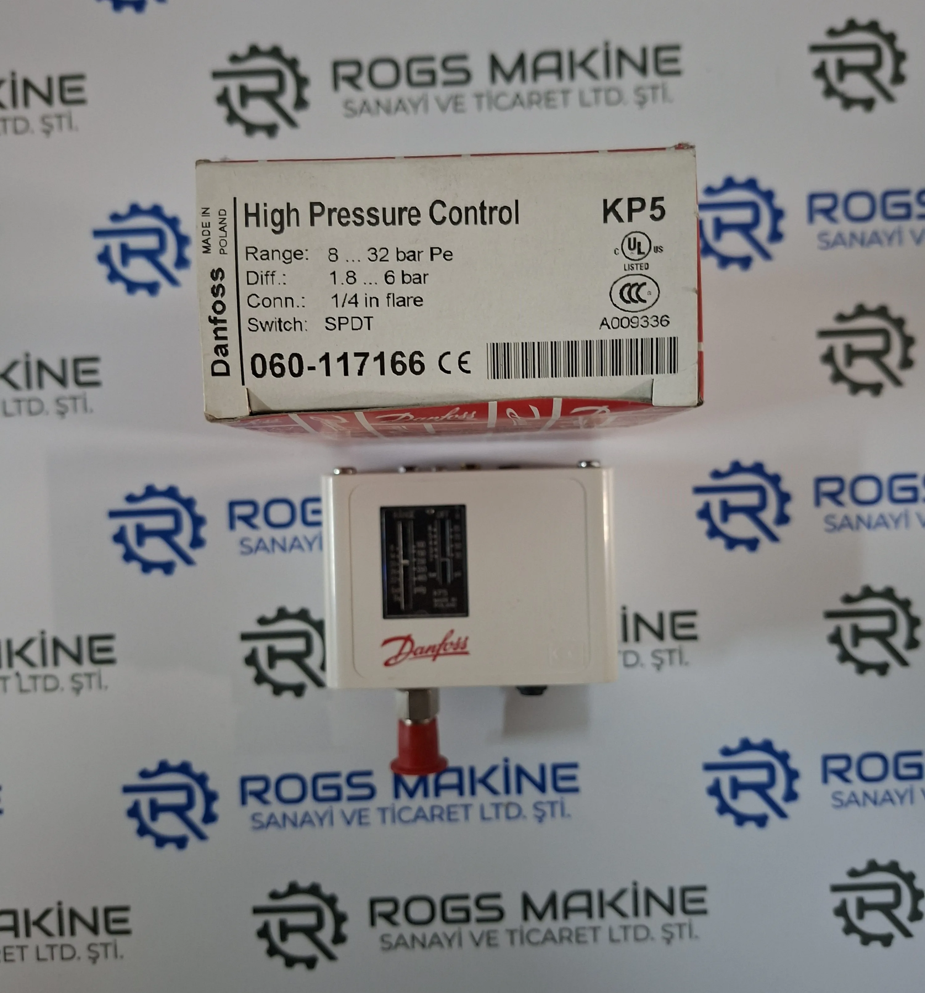 Danfoss High Pressure Control 060-117166