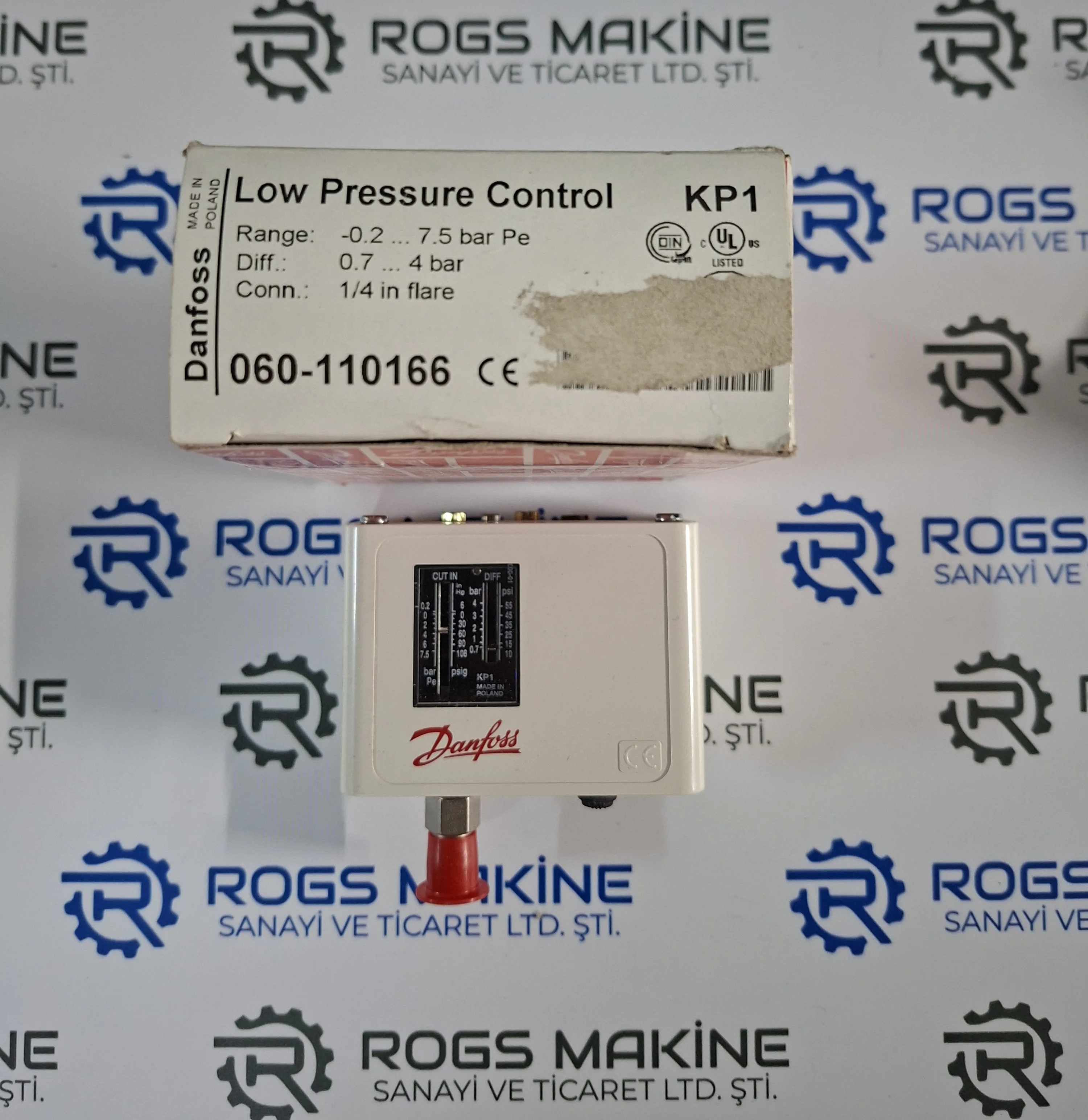 Danfoss Low Pressure Control 060-110166