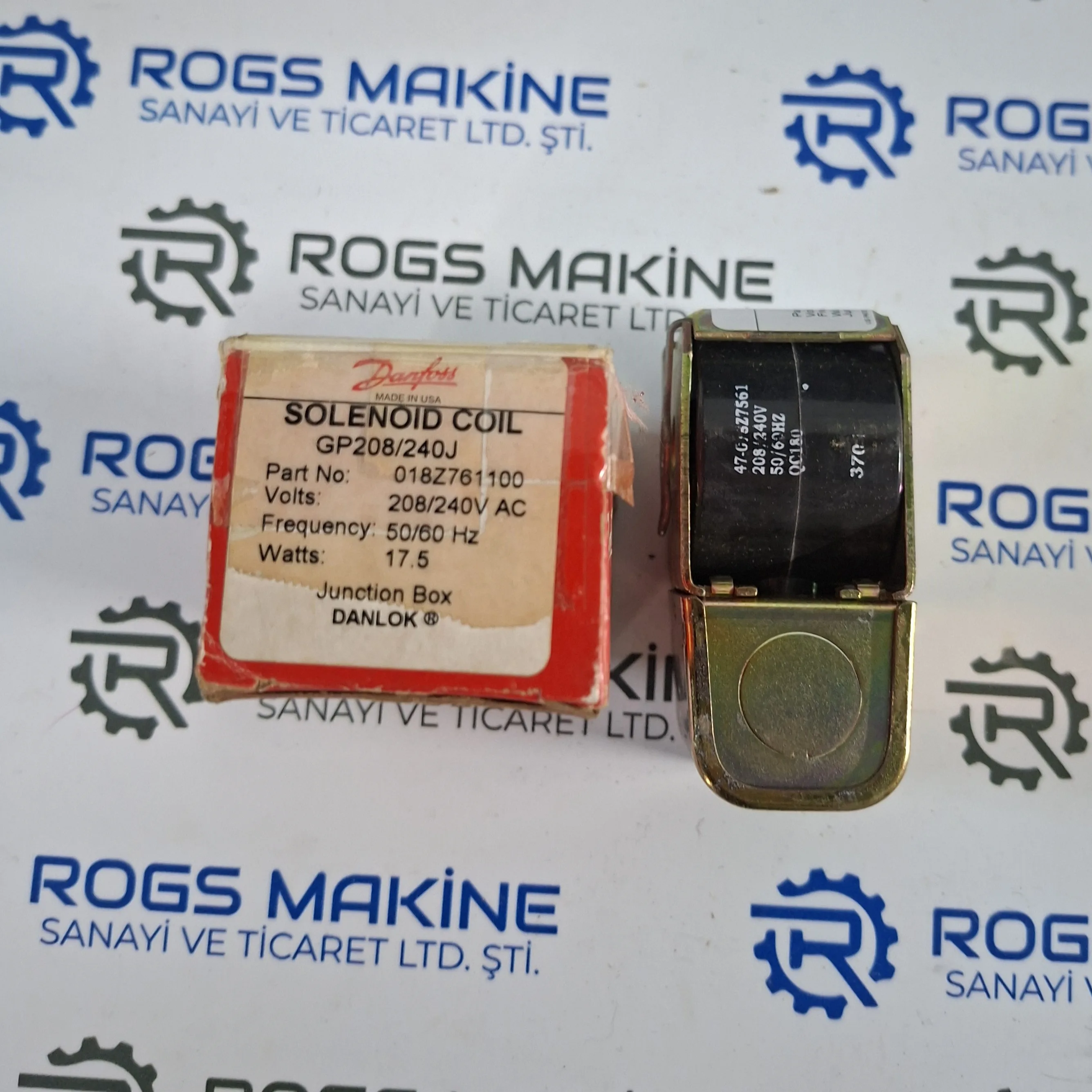 Danfoss Solenoid Coil 018Z761100