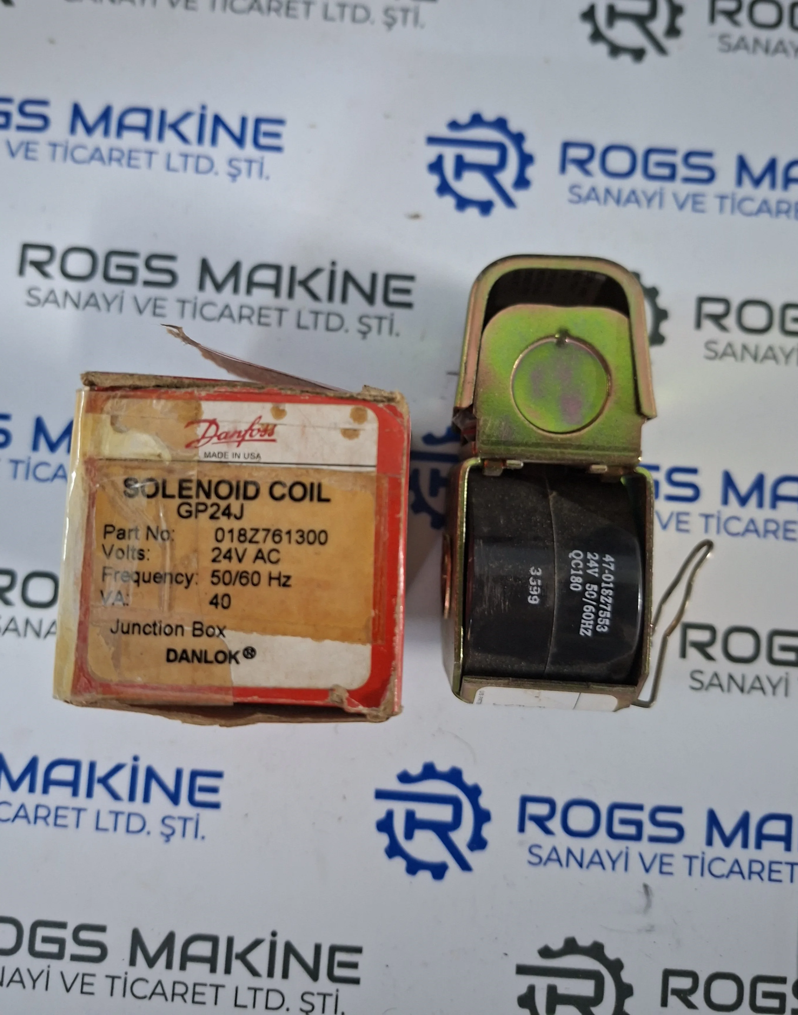 Danfoss Solenoid Coil 018Z761300