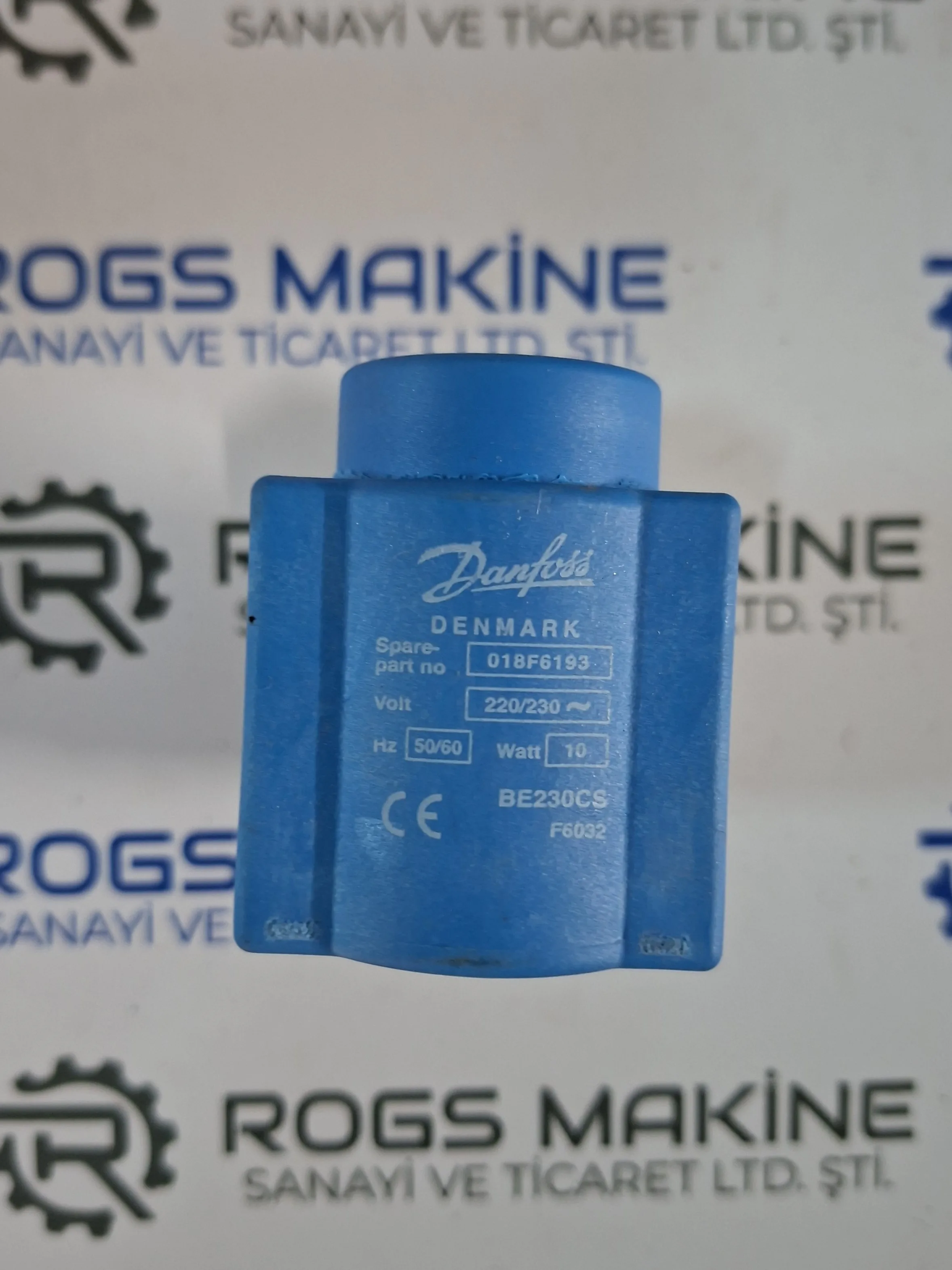 Danfoss Solenoid Coil 018F6193