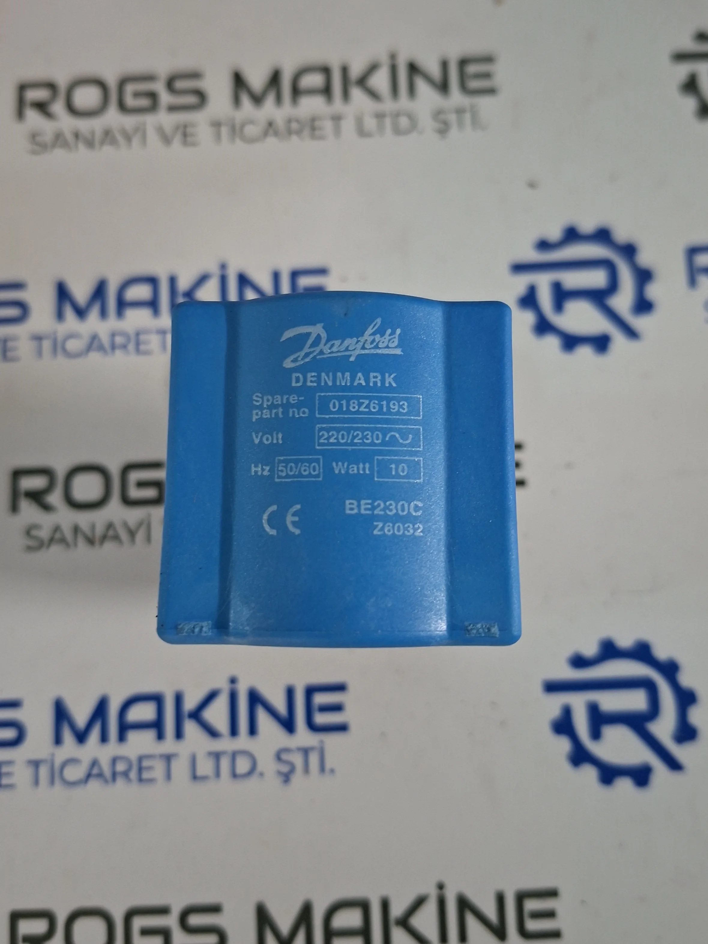Danfoss Solenoid Coil 018Z6193