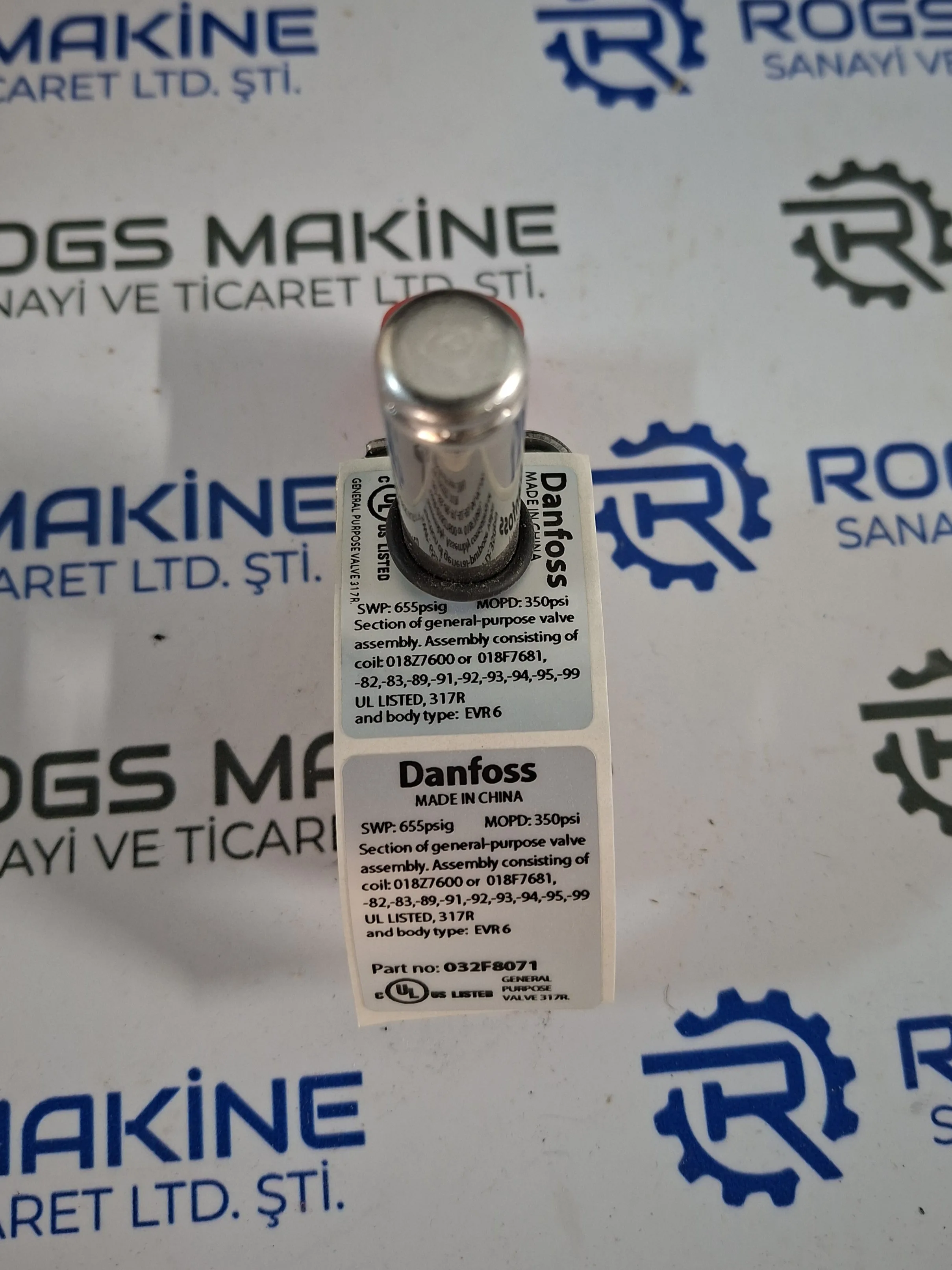 Danfoss Solenoid Valve Body EVR6 032F8071