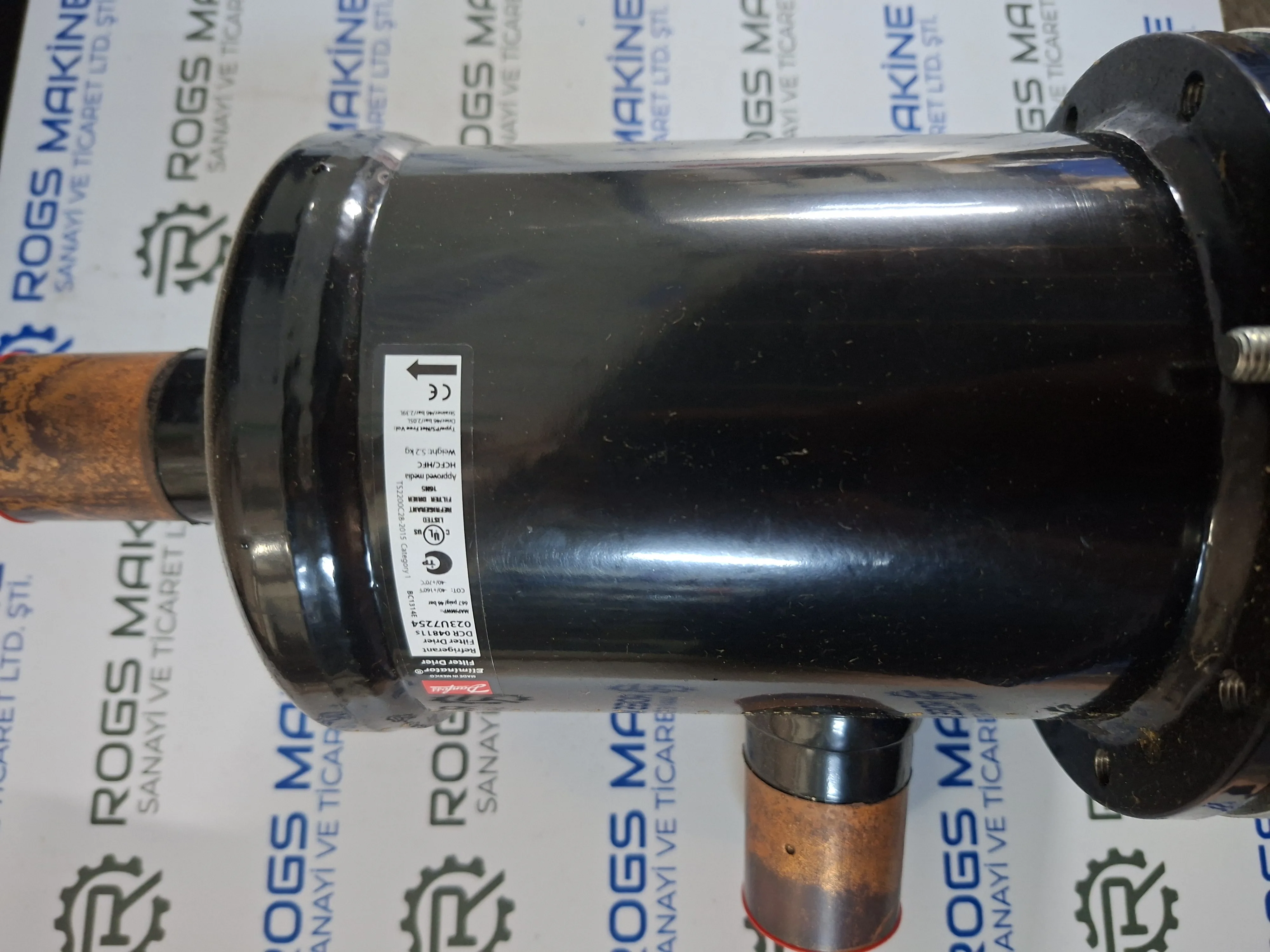 Danfoss Refrigerant Filter Drier DCR 04811S 023U7254 - G&ouml;rsel 2