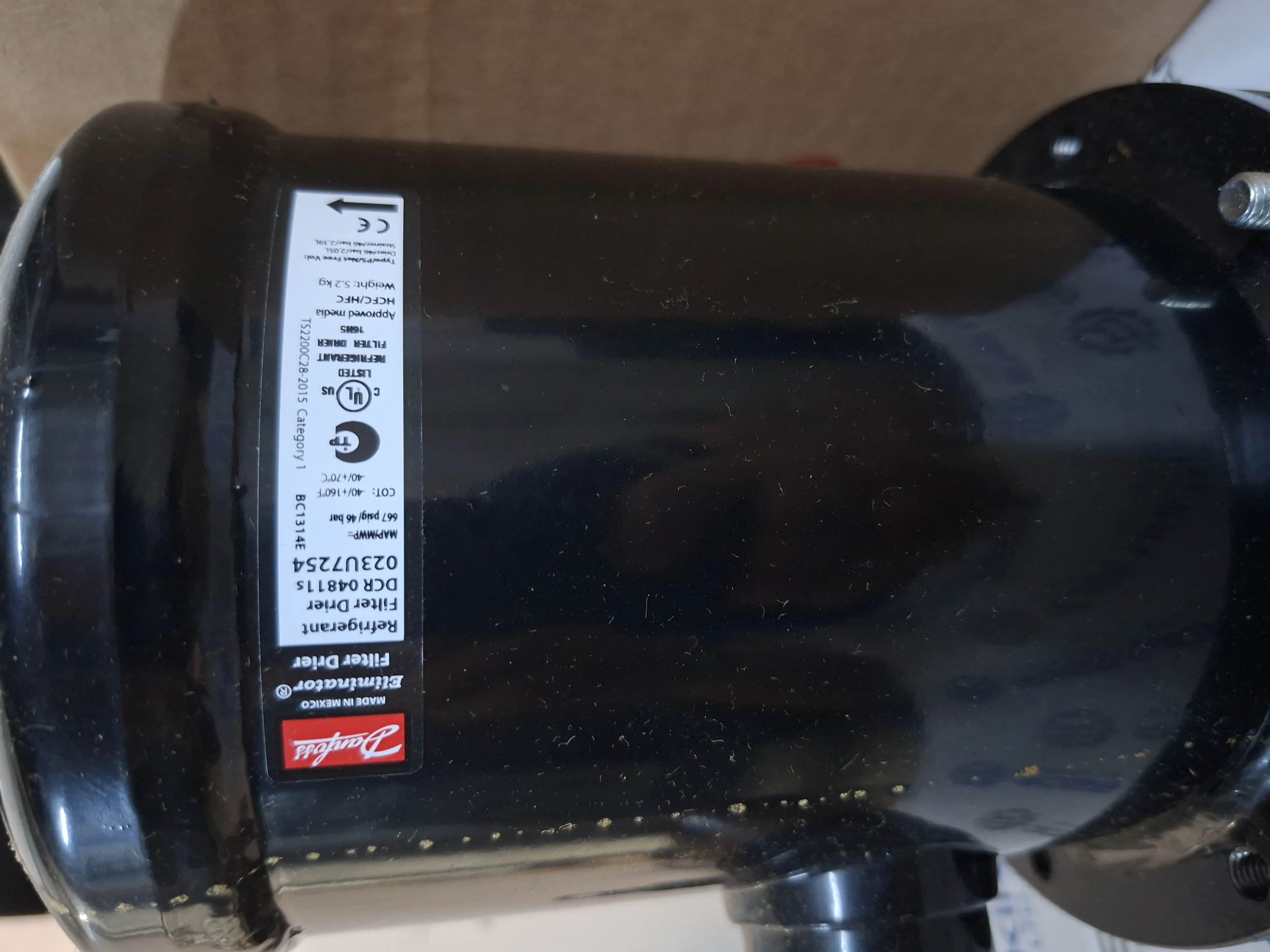 Danfoss Refrigerant Filter Drier DCR 04811S 023U7254