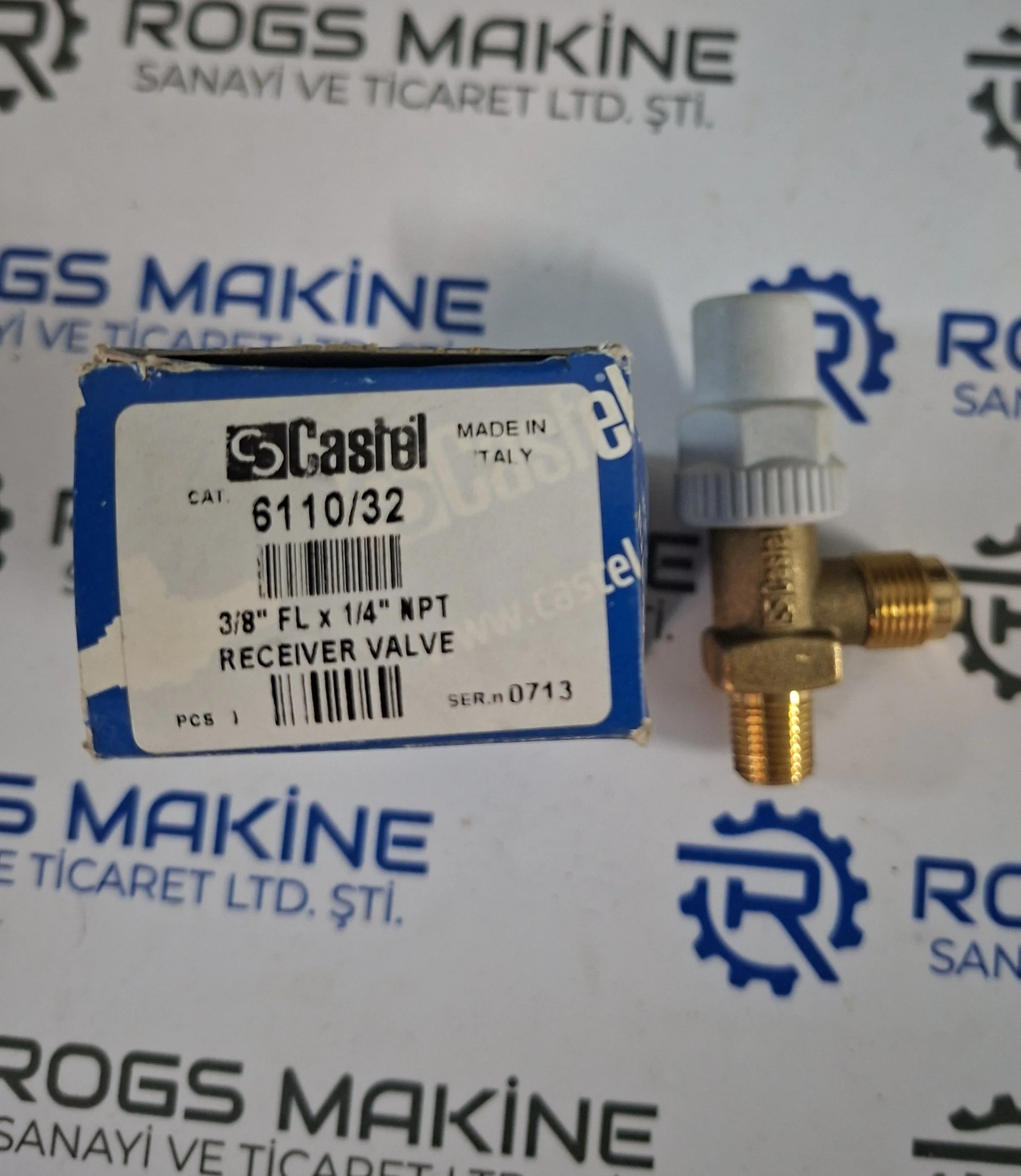 Castel Receiver Valve 6110/32