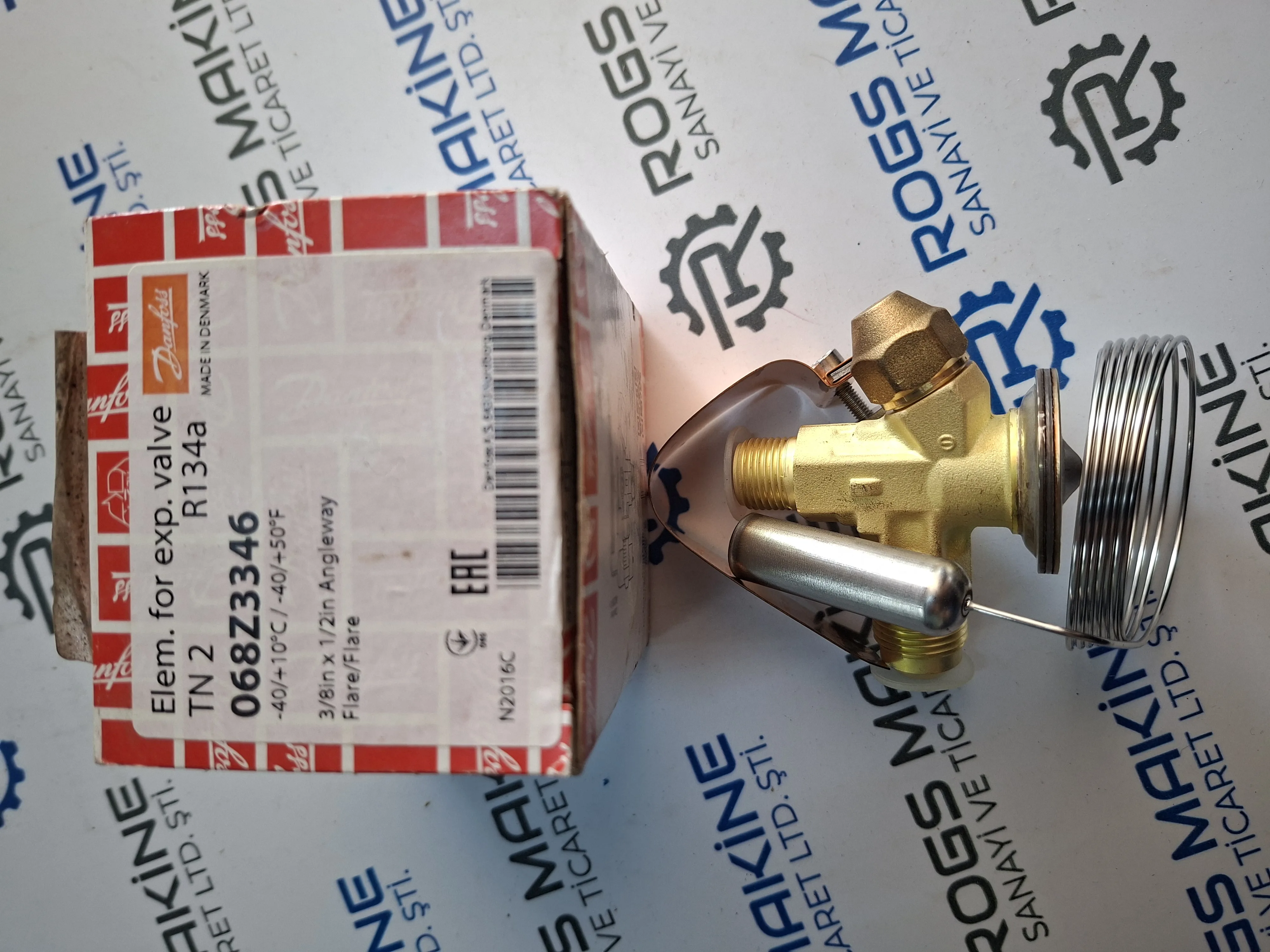 Danfoss Element for Expansion Valve 068Z3346