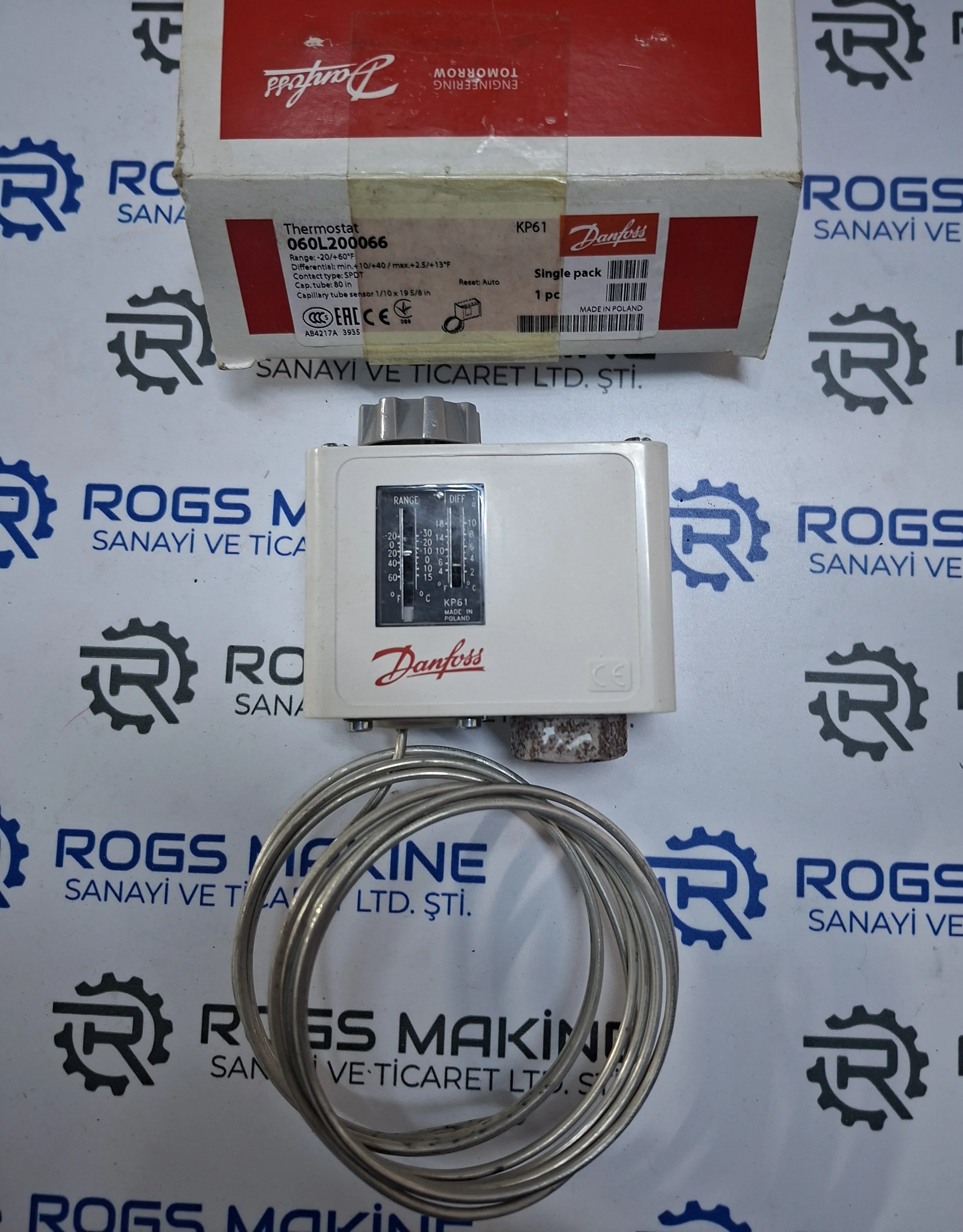 Danfoss Thermostat 060L200066