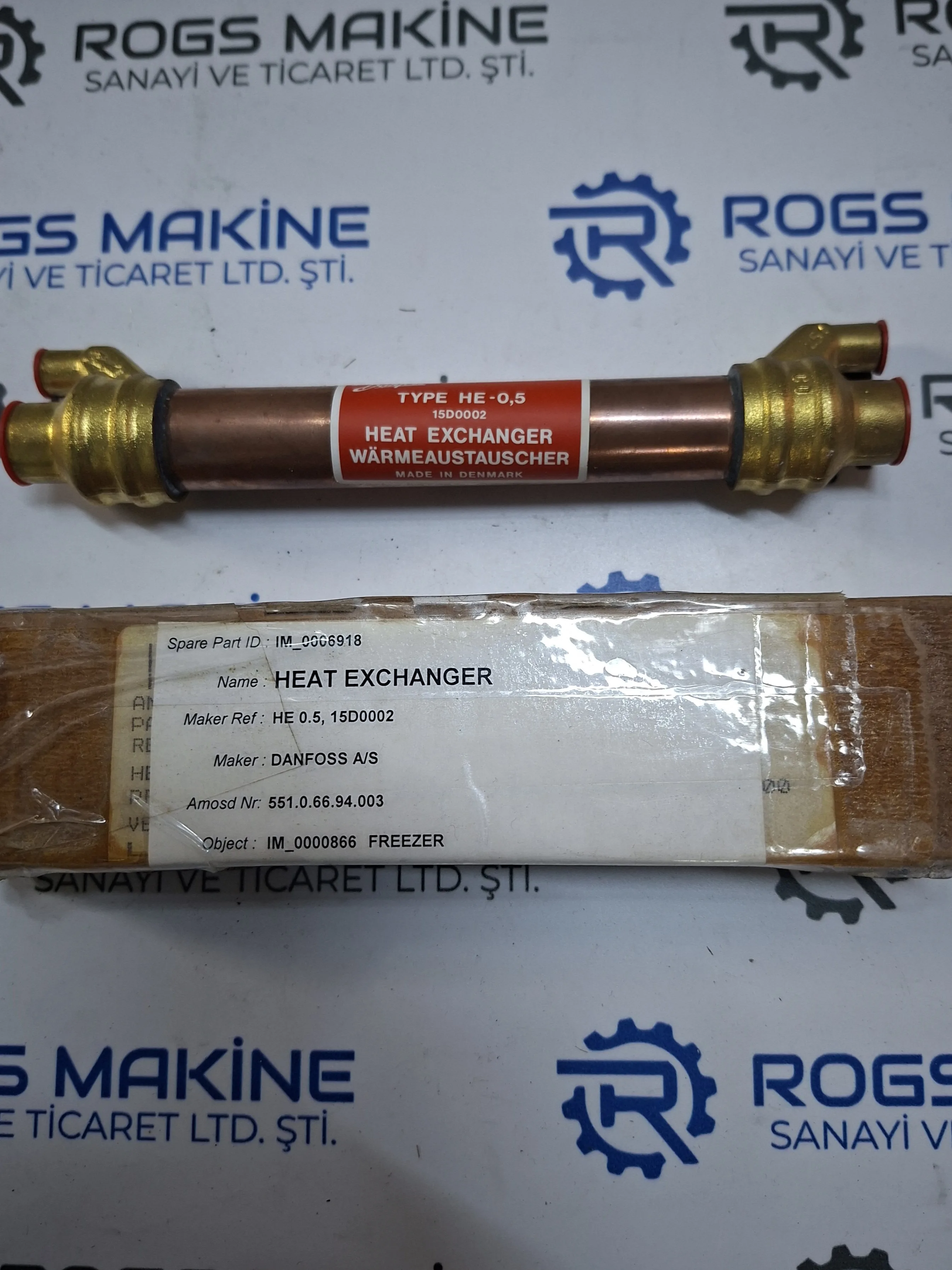 Danfoss Heat Exchanger 15D0002