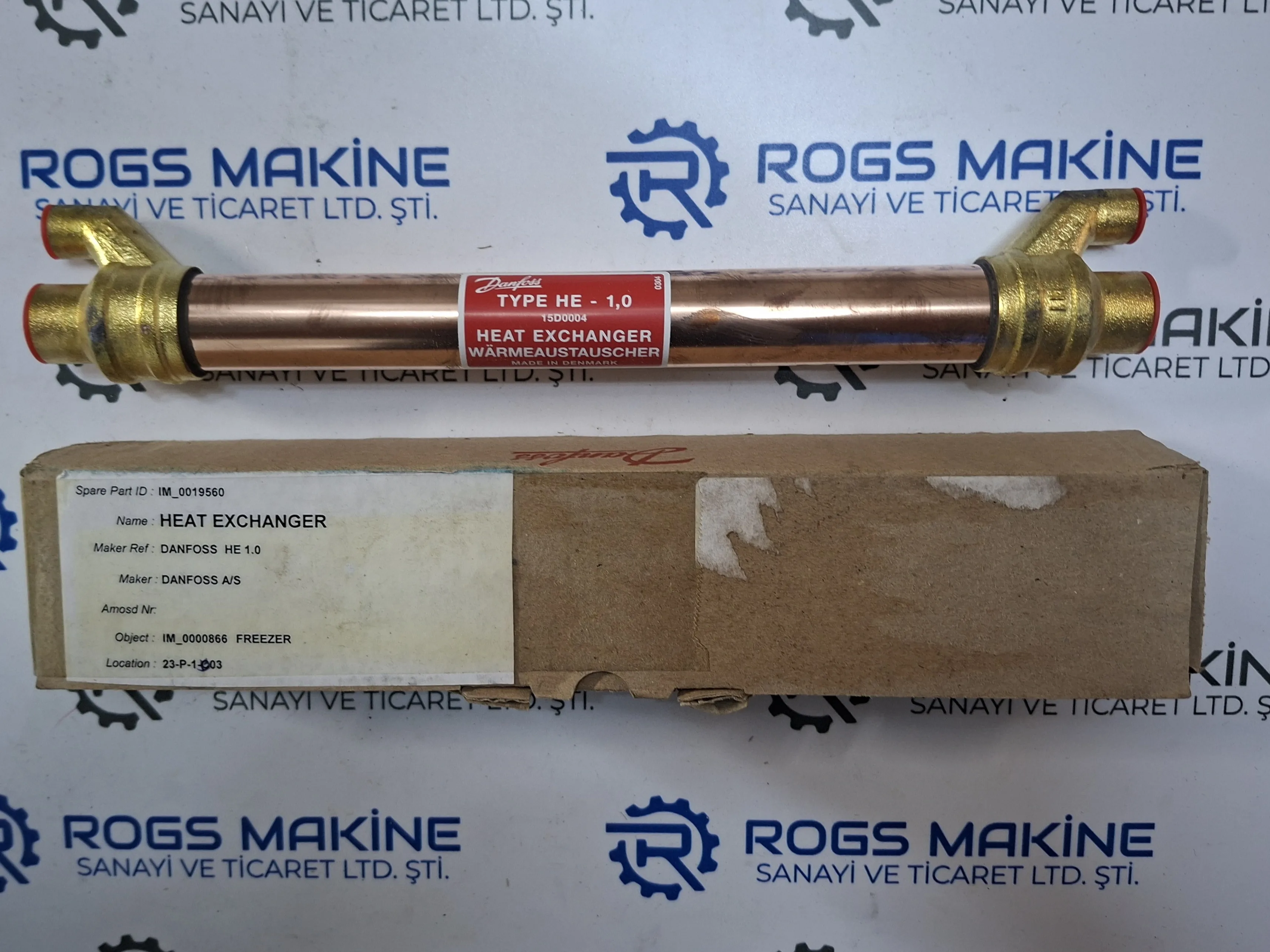 Danfoss Heat Exchanger 15D0004
