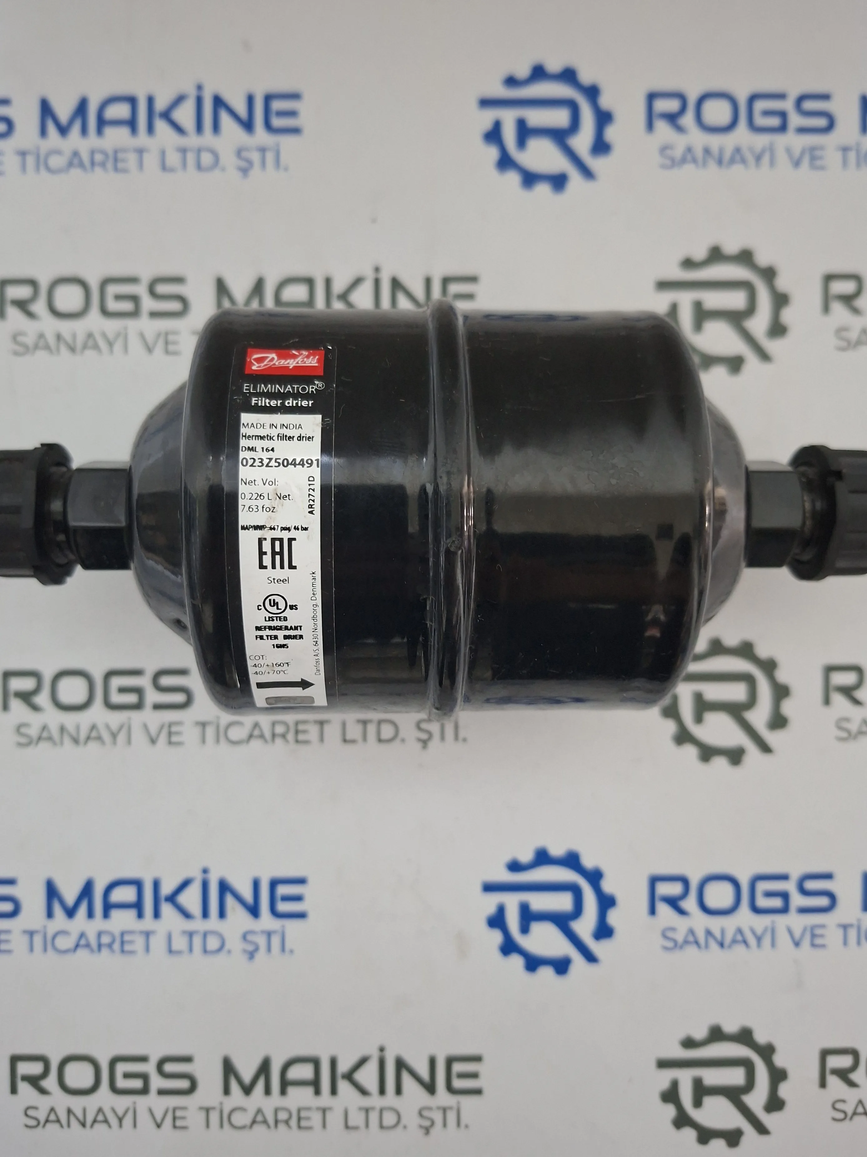 Danfoss Hermetic Filter Drier DML 164 023Z504491