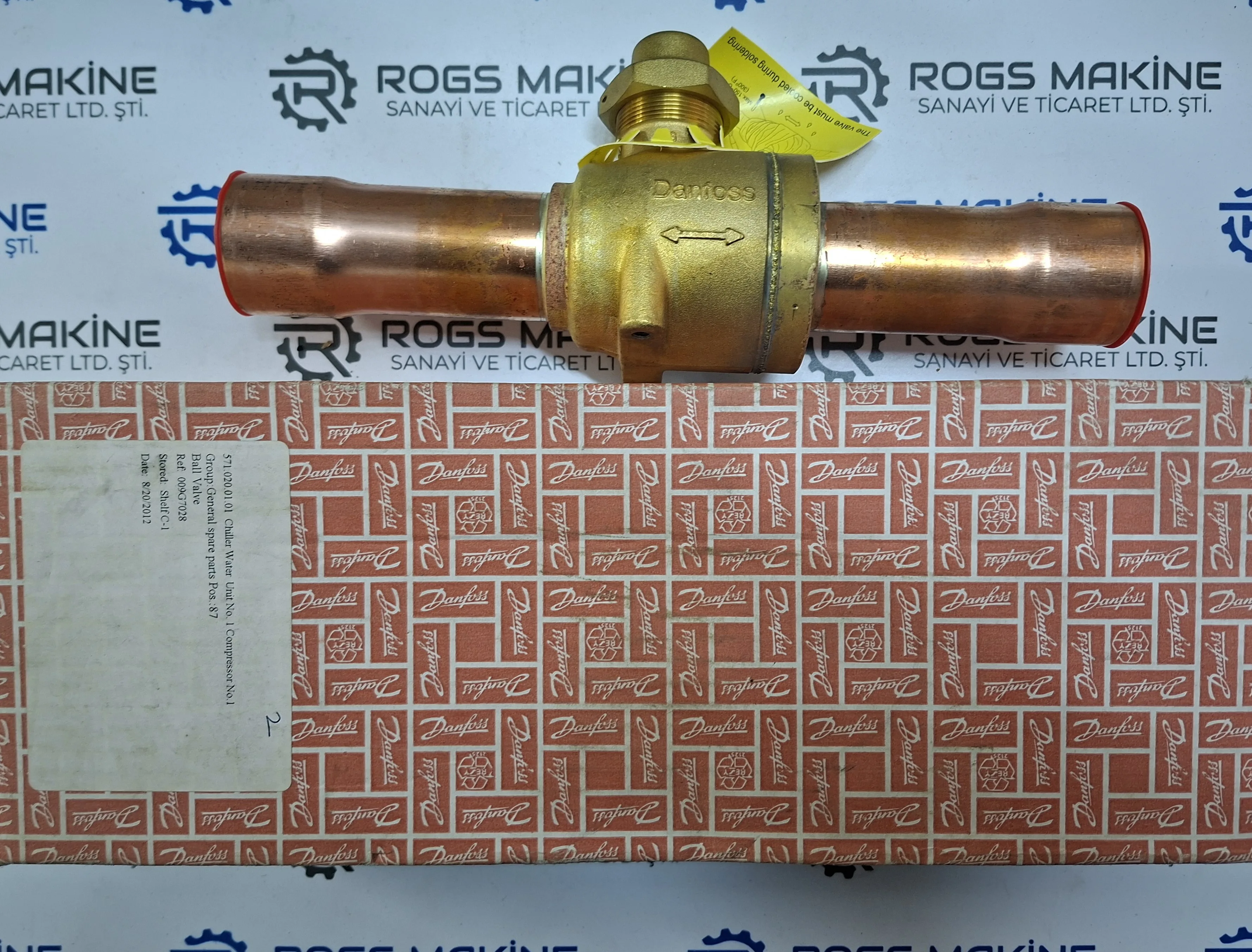 Danfoss Ball Valve 009G7028