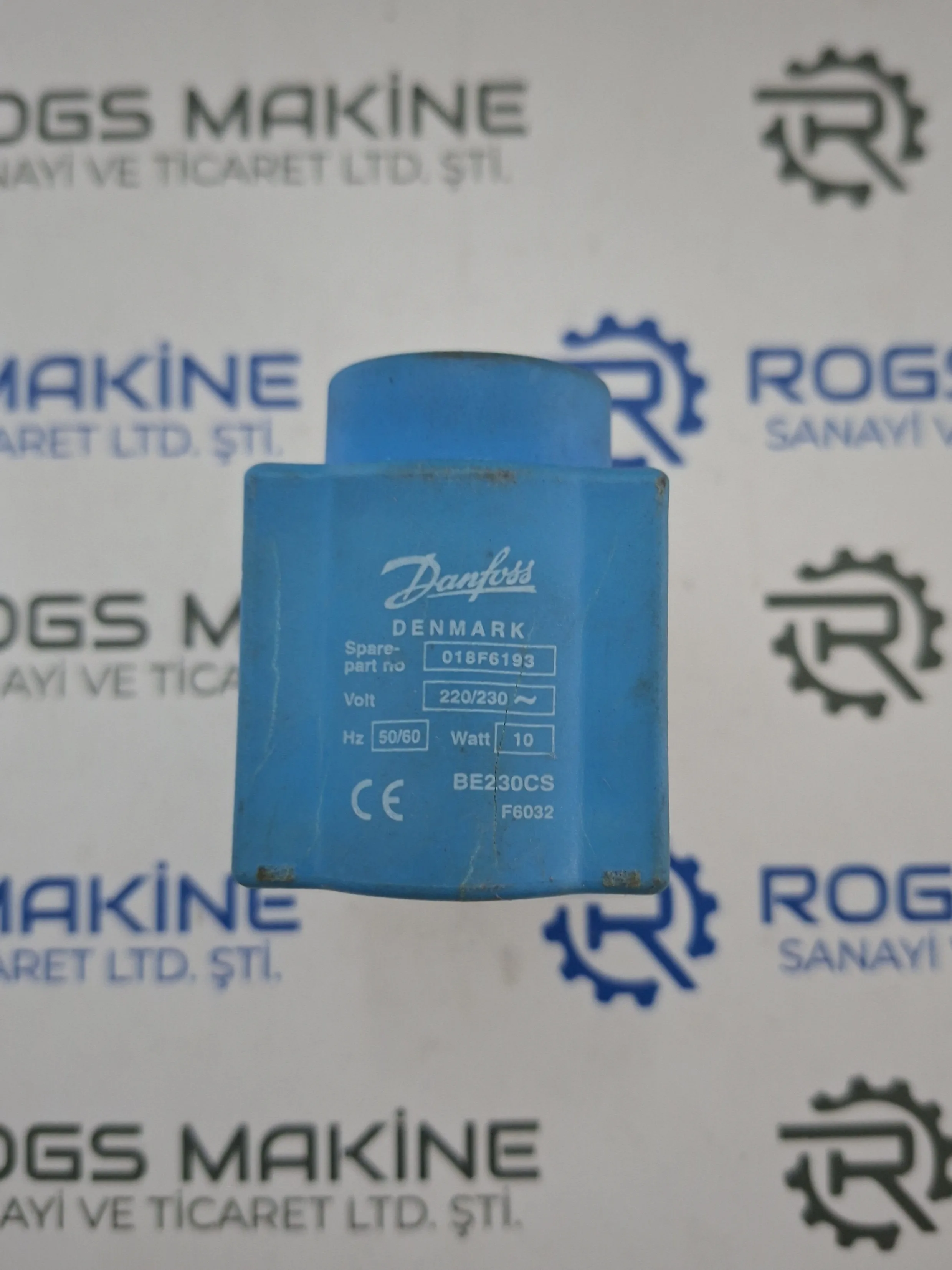 Danfoss Solenoid Valve Coil 018F6193