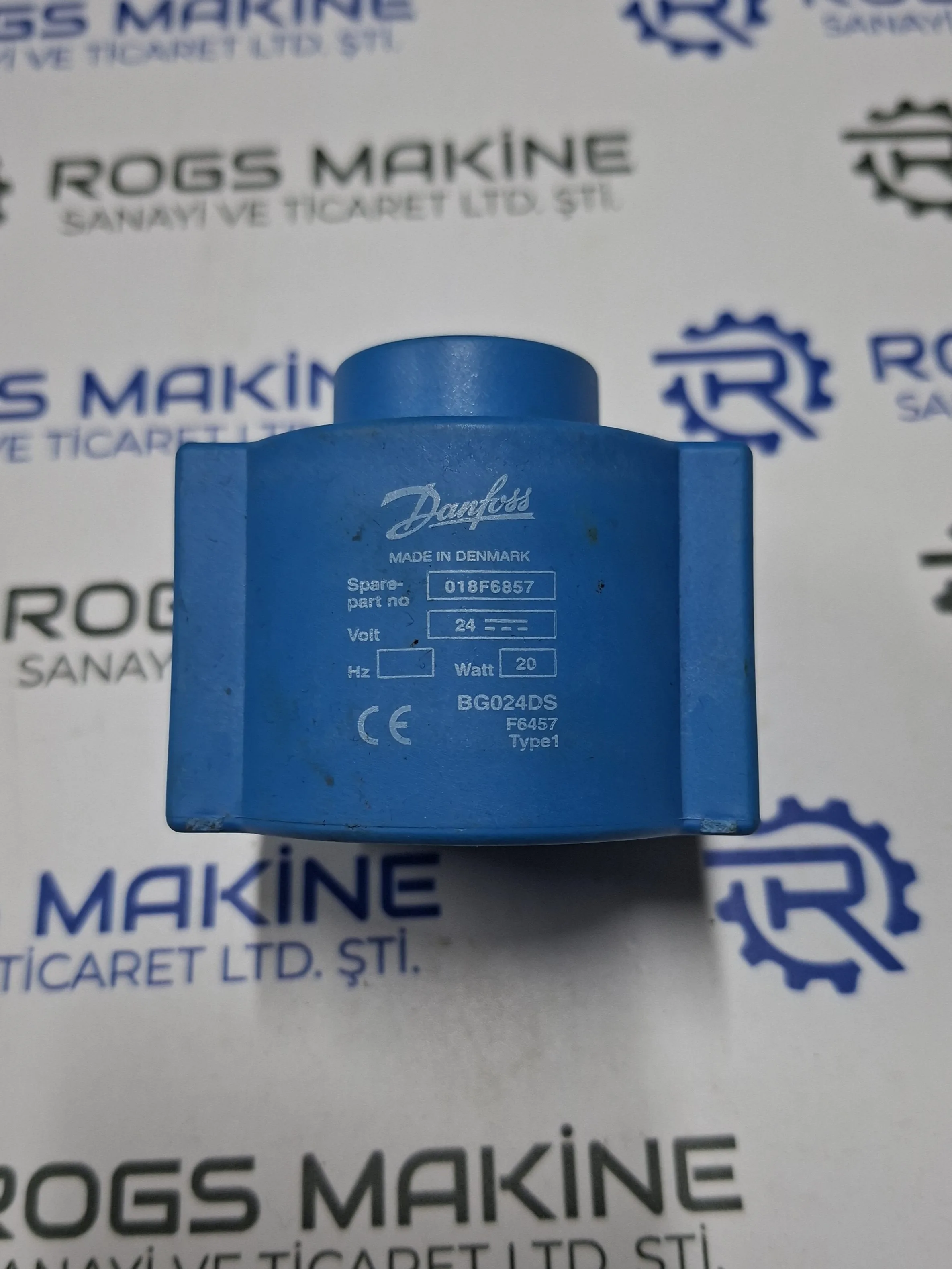 Danfoss Solenoid Coil 018F6857
