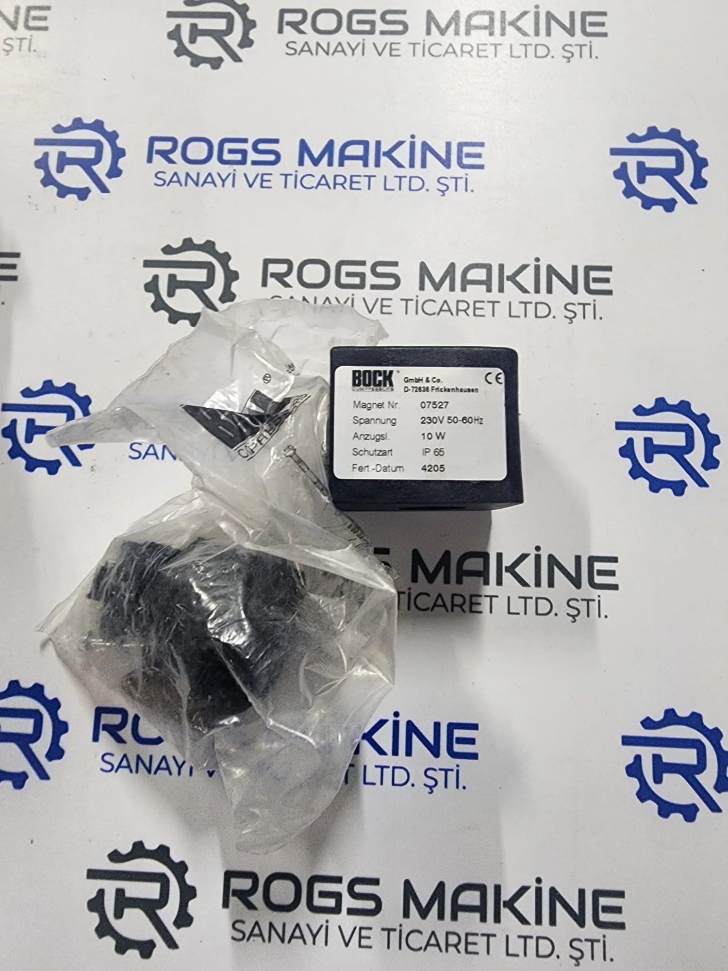 Bock Solenoid Coil 07527