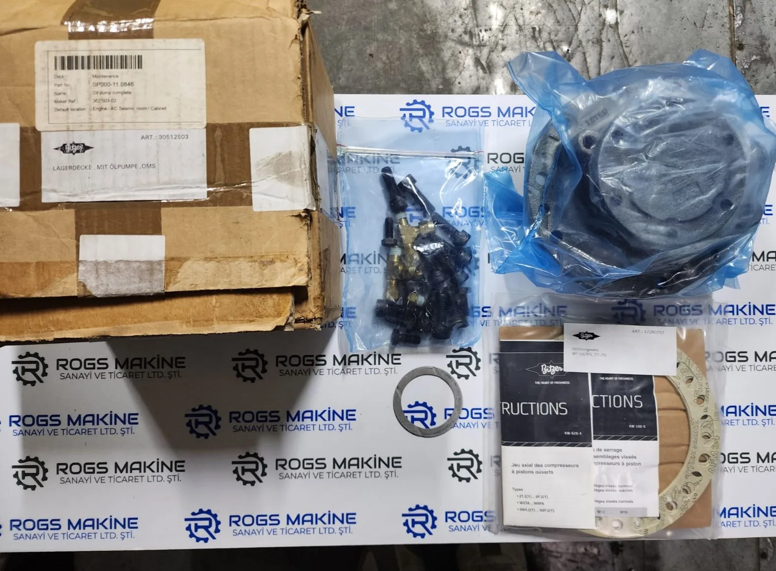 Bitzer Oil Pump Complete 362503-02