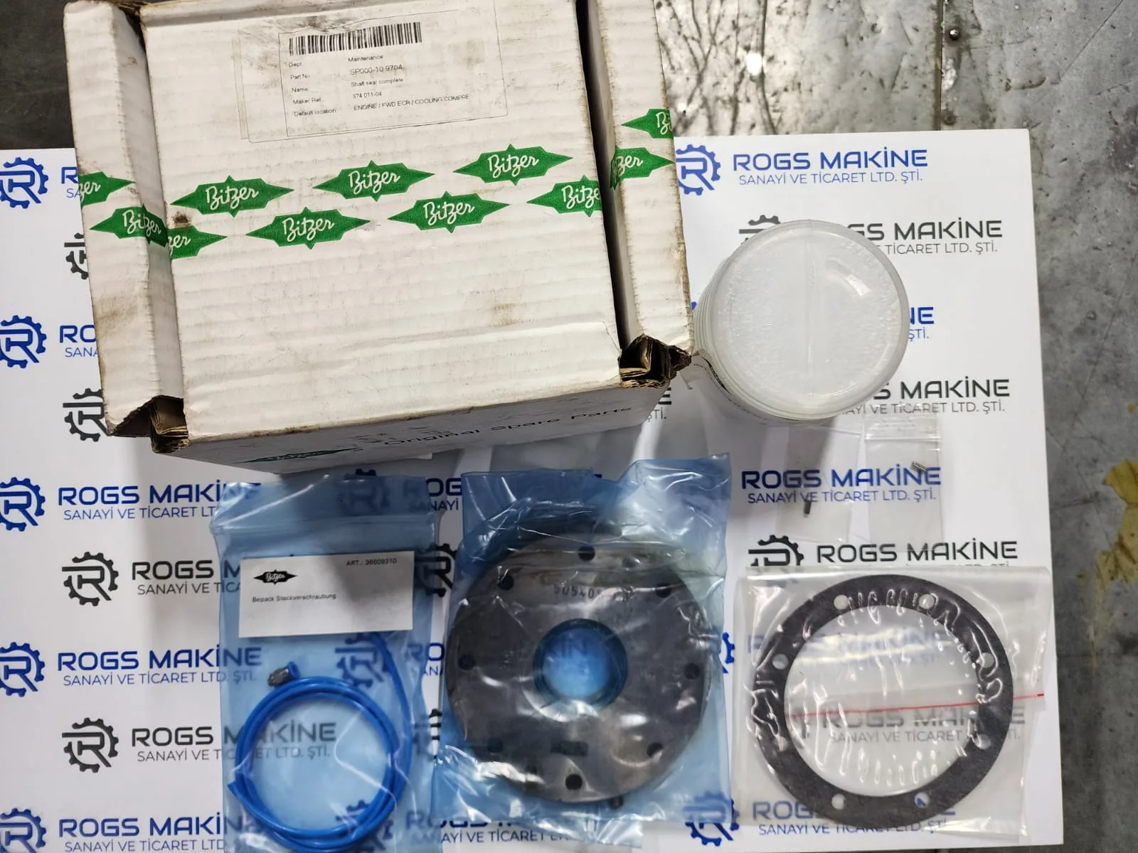 Bitzer Shaft Seal Complete 374011-04