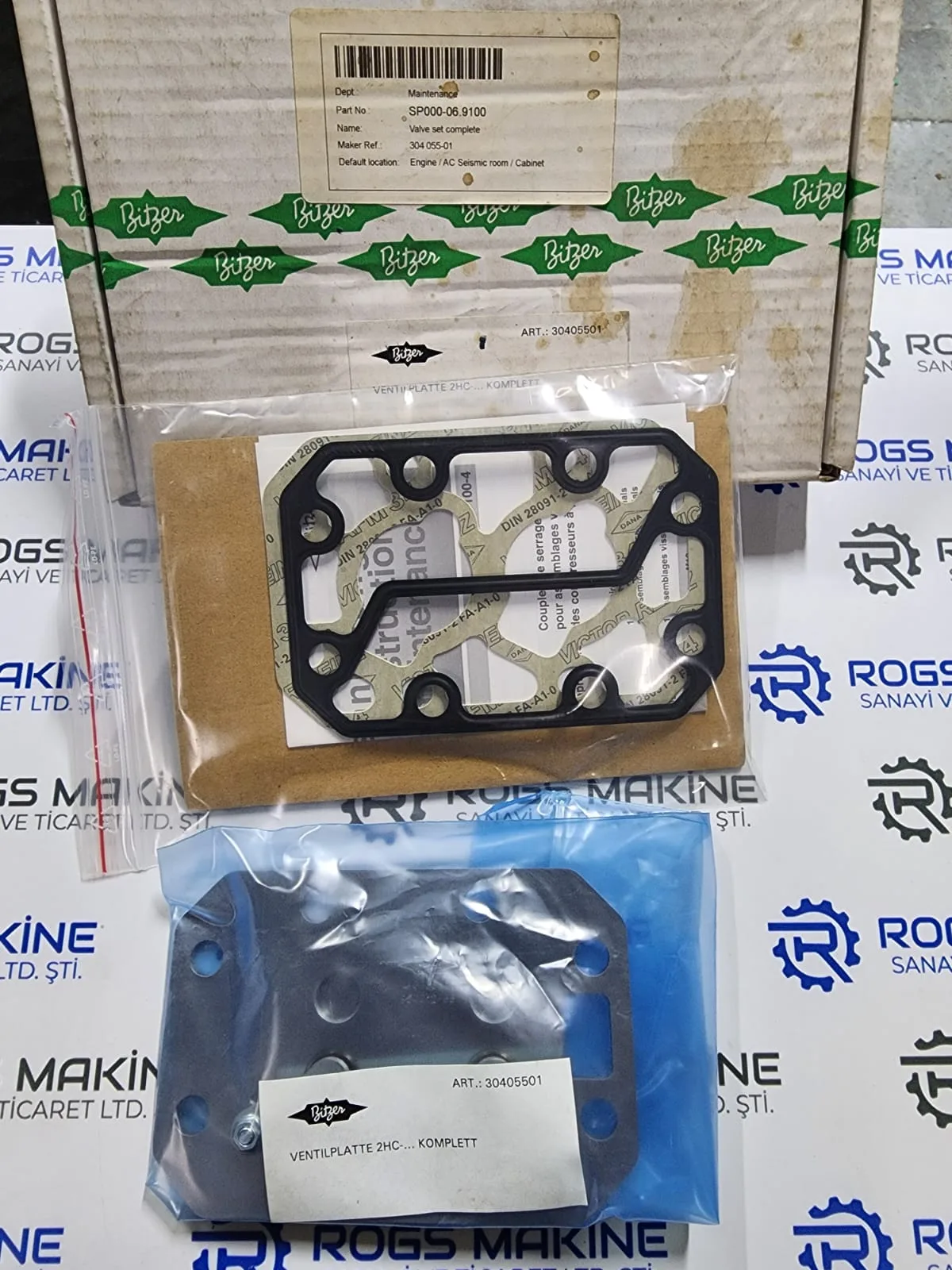 Bitzer Valve Set Complete 304055-01