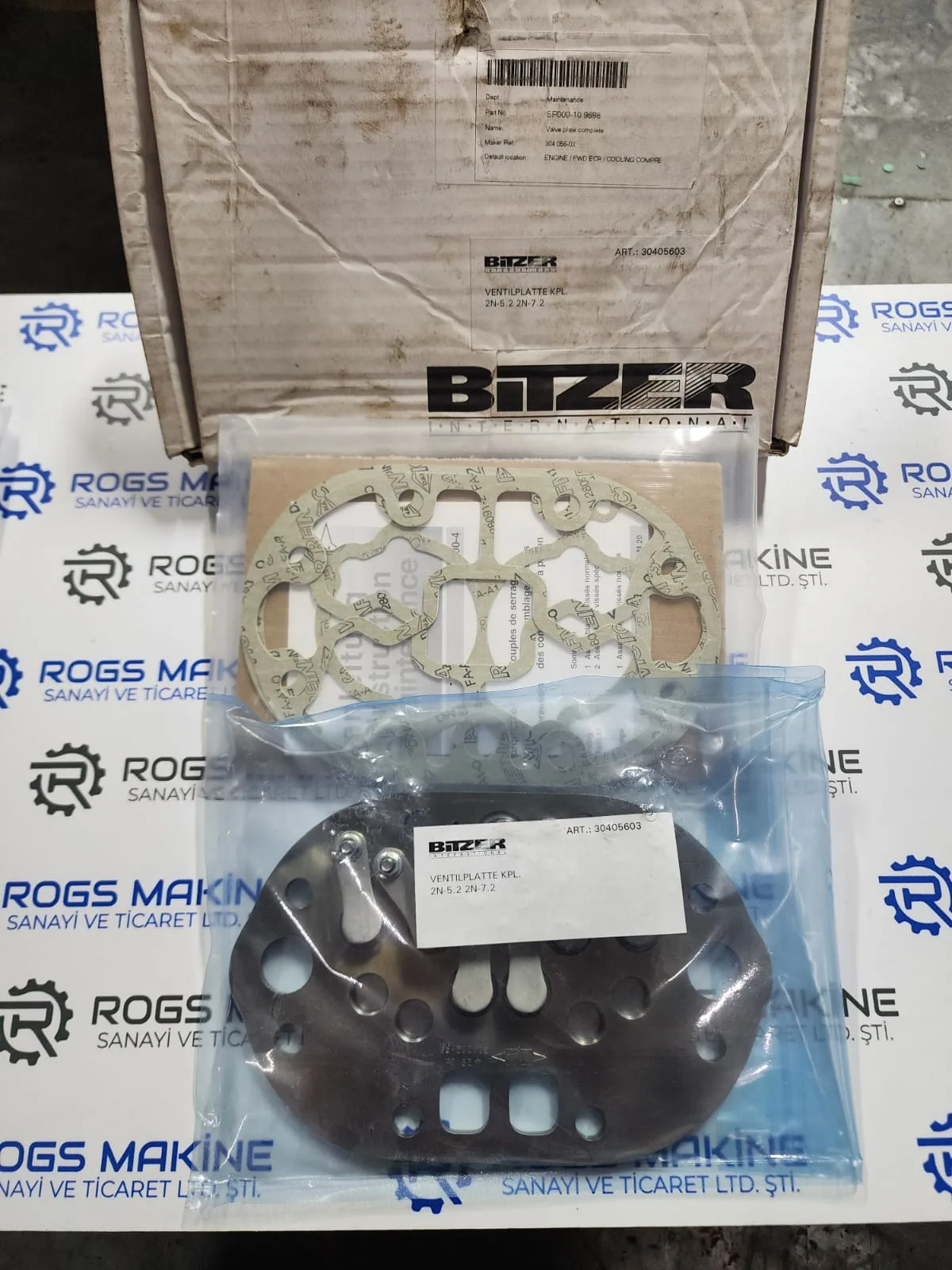 Bitzer Valve Plate Complete 304056-03