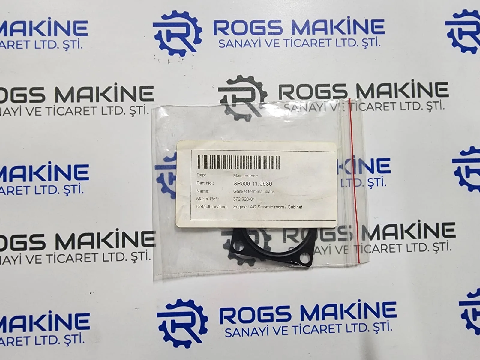 Bitzer Gasket Terminal Plate 372928-01