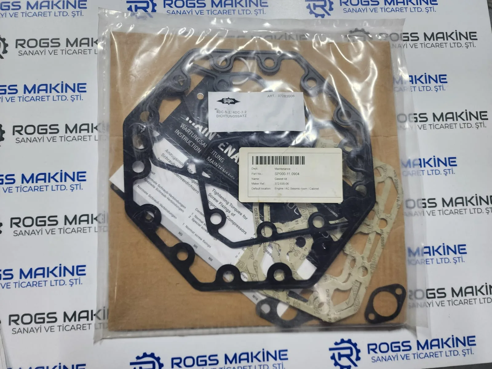 Bitzer Gasket Kit 372835-06