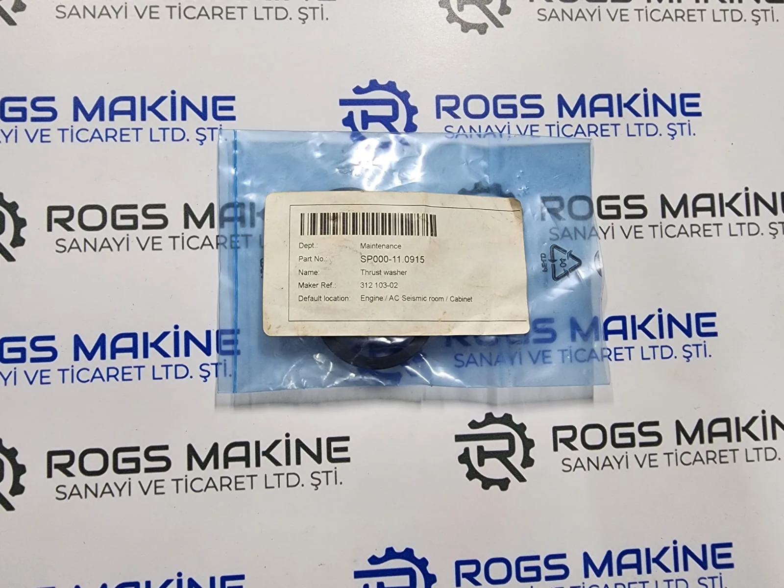 Bitzer Thrust Washer 312103-02