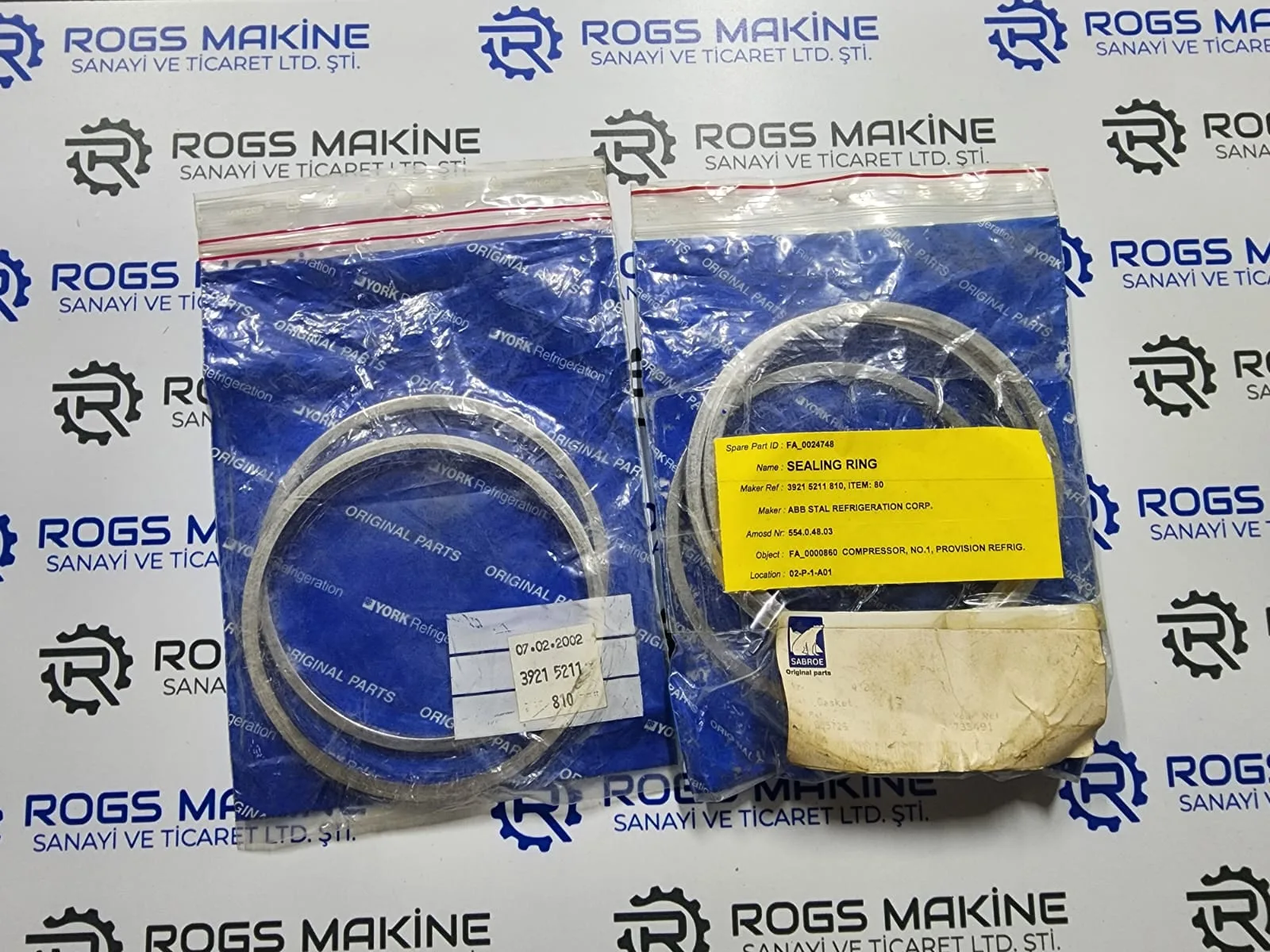 Sabroe Sealing Ring 39215211 810