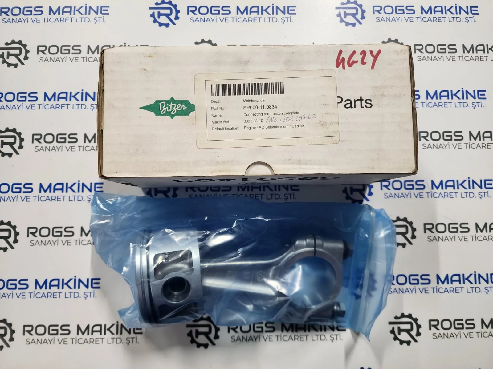 Bitzer Piston Connecting Rod Complete 302238-19