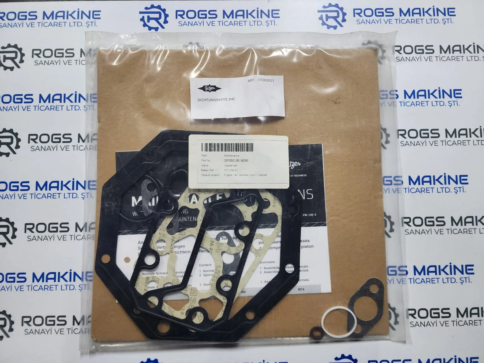 Bitzer Gasket Set 372830-01
