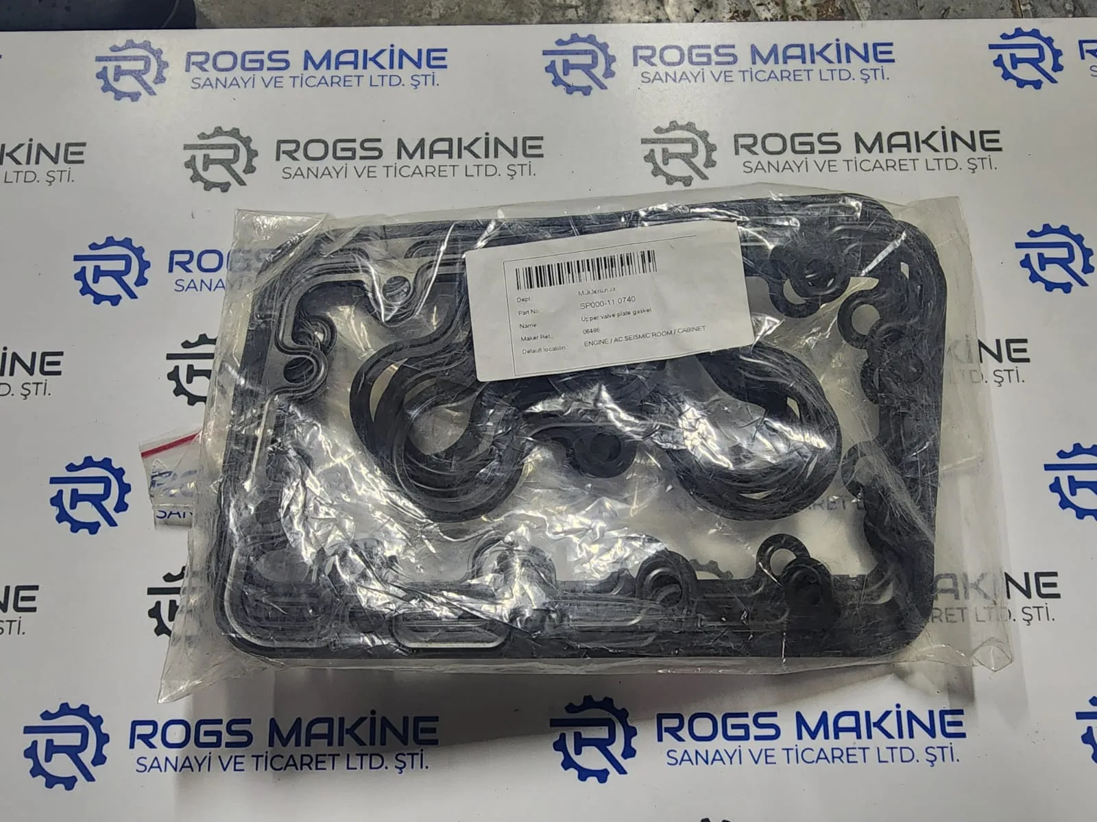 Upper Valve Plate Gasket 06486