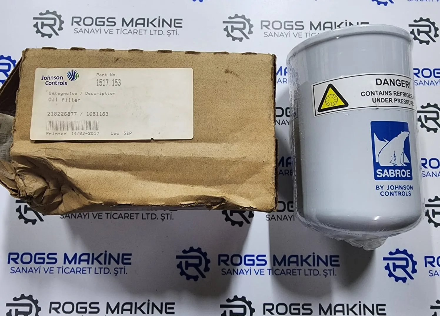 Sabroe Oil Filter 1517.153
