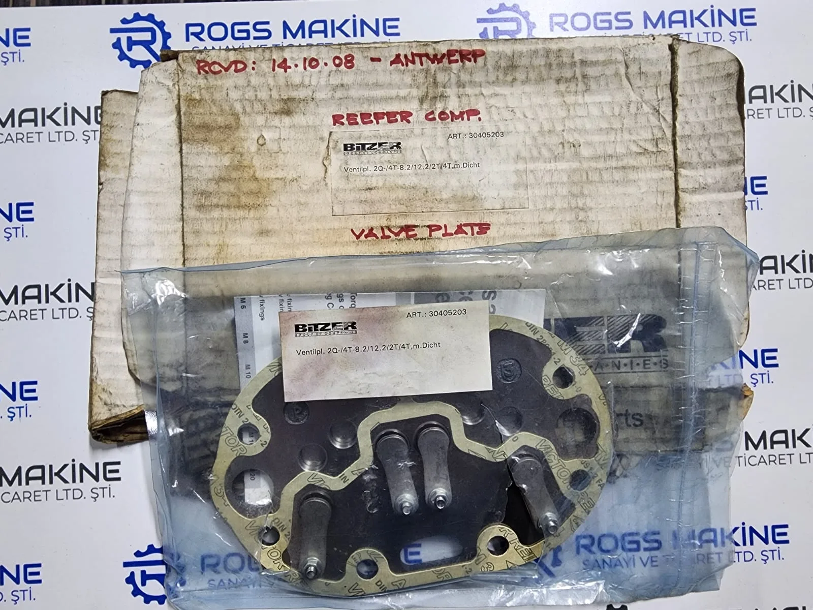 Bitzer Valve Plate 304052-03