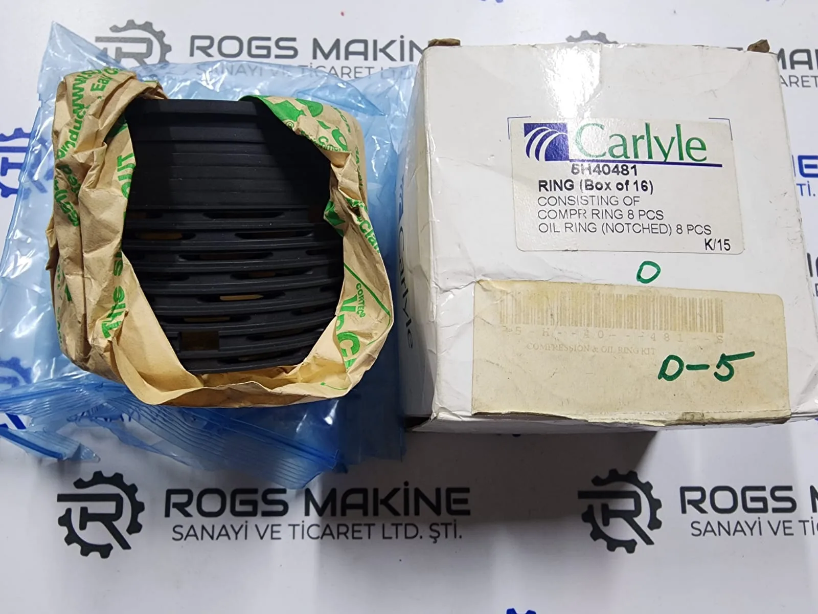 Carlyle Piston Ring Set 5H40-481