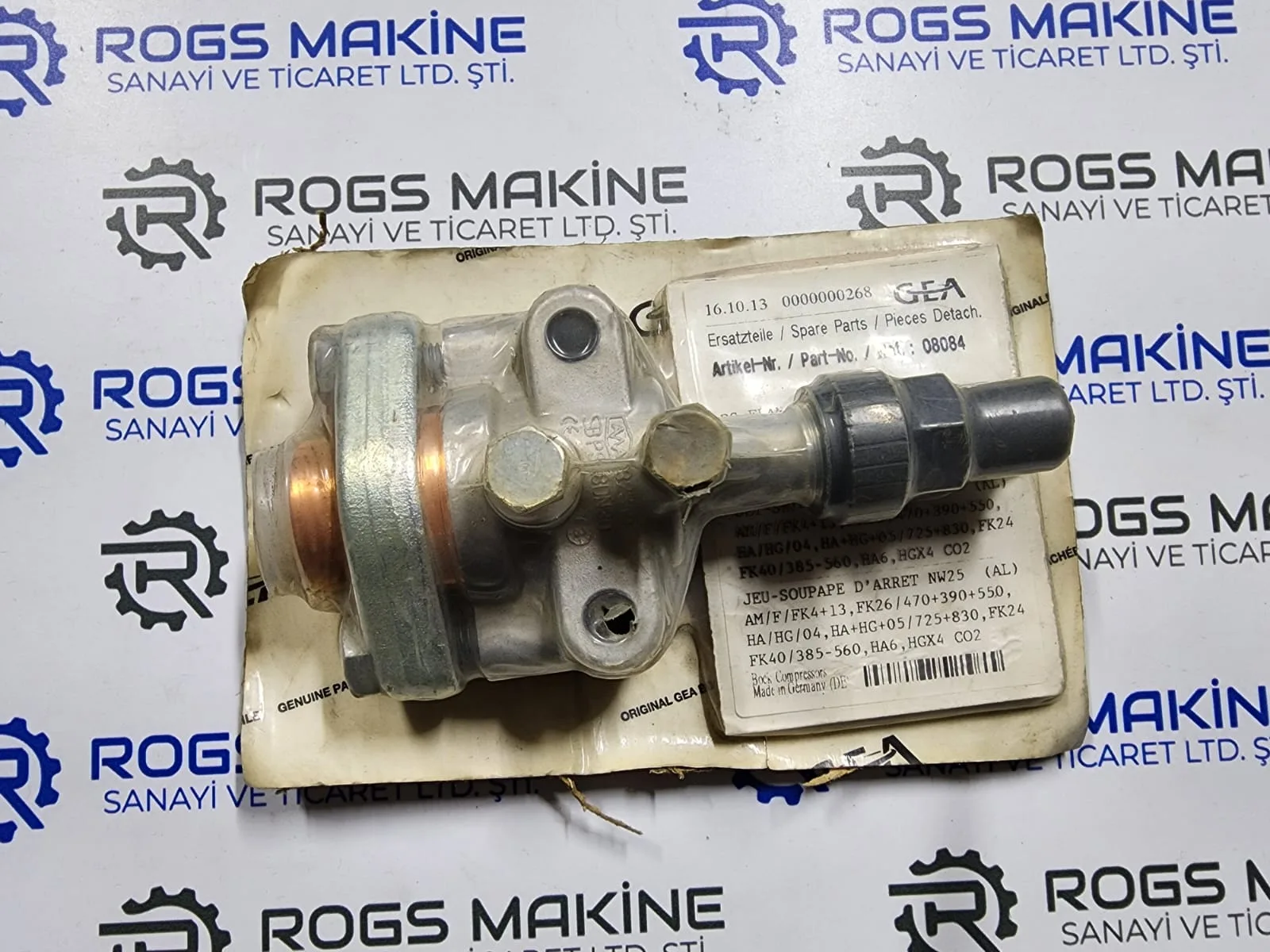 Bock Shut-Off Valve Set 08084
