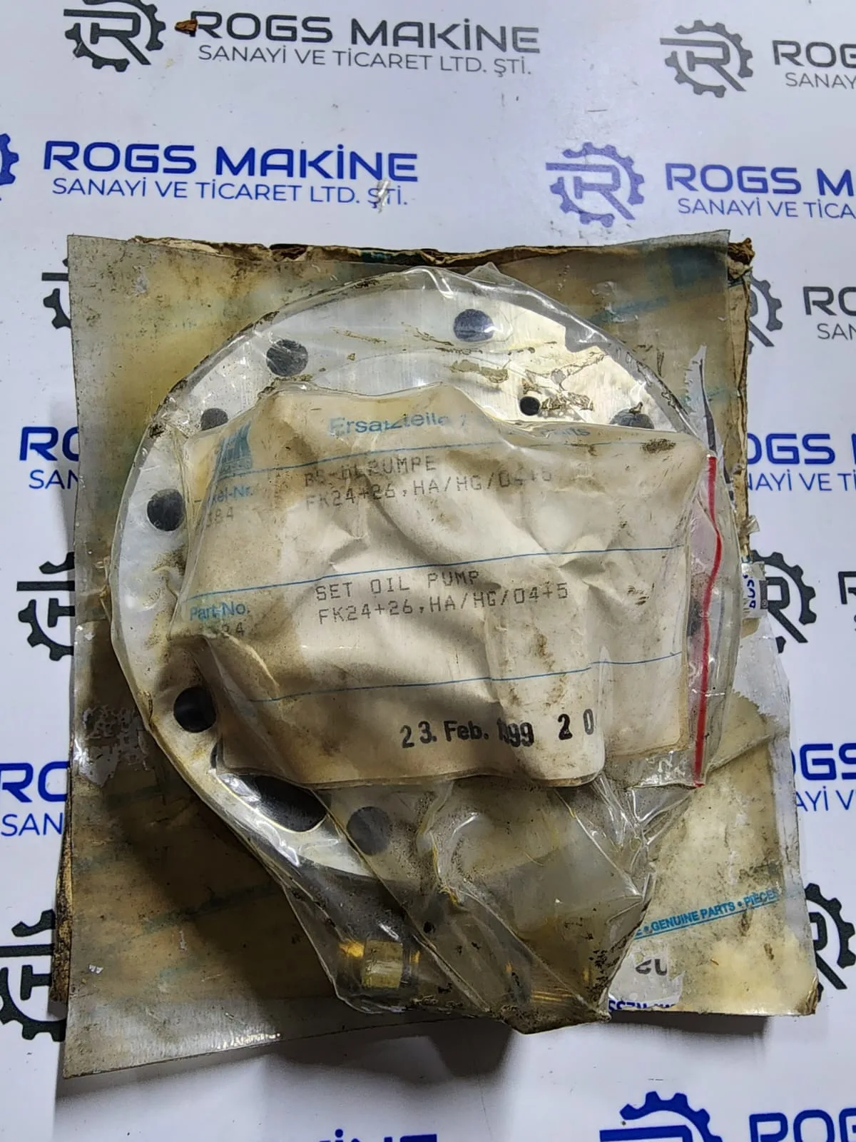 Bock Oil Pump Set 08384