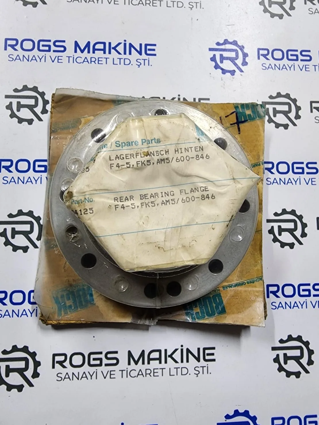 Bock Rear Bearing Flange 04125
