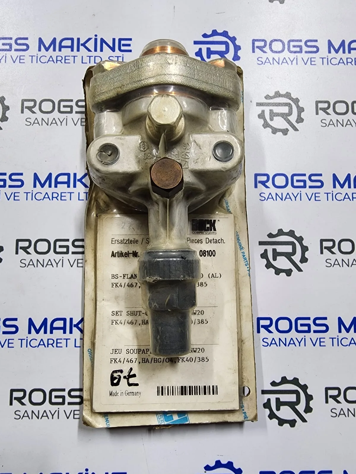 Bock Shut-Off Valve 08100